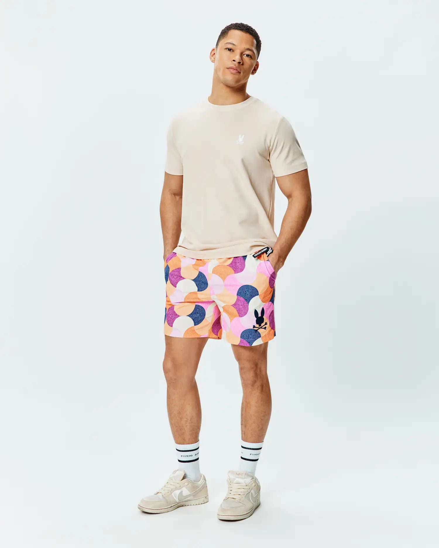 Men's Psycho Bunny Ethan Swim Trunk Crocus