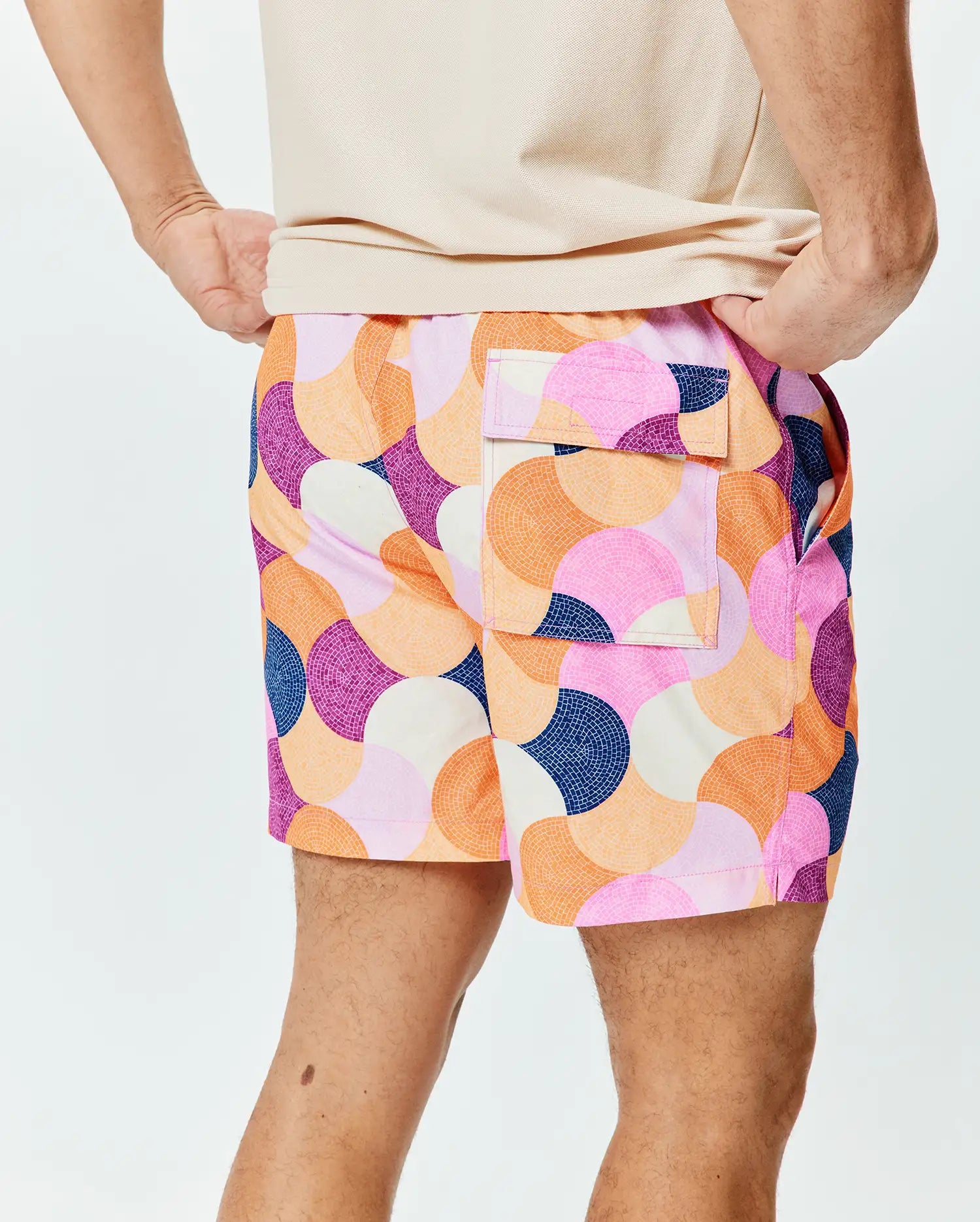 Men's Psycho Bunny Ethan Swim Trunk Crocus