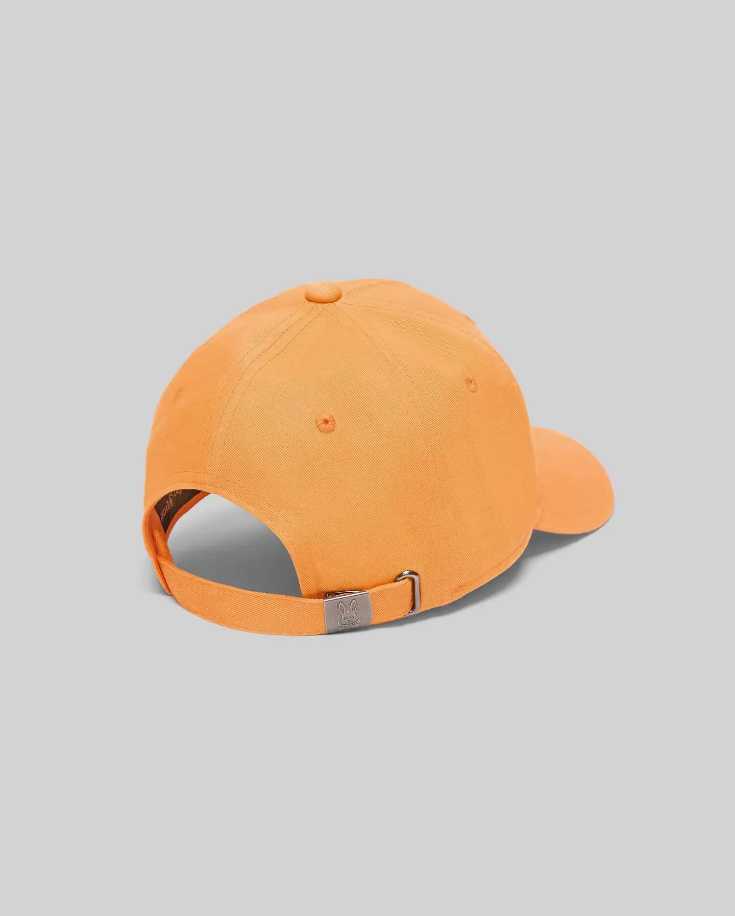 Men's Psycho Bunny Olivier Baseball Cap Papaya