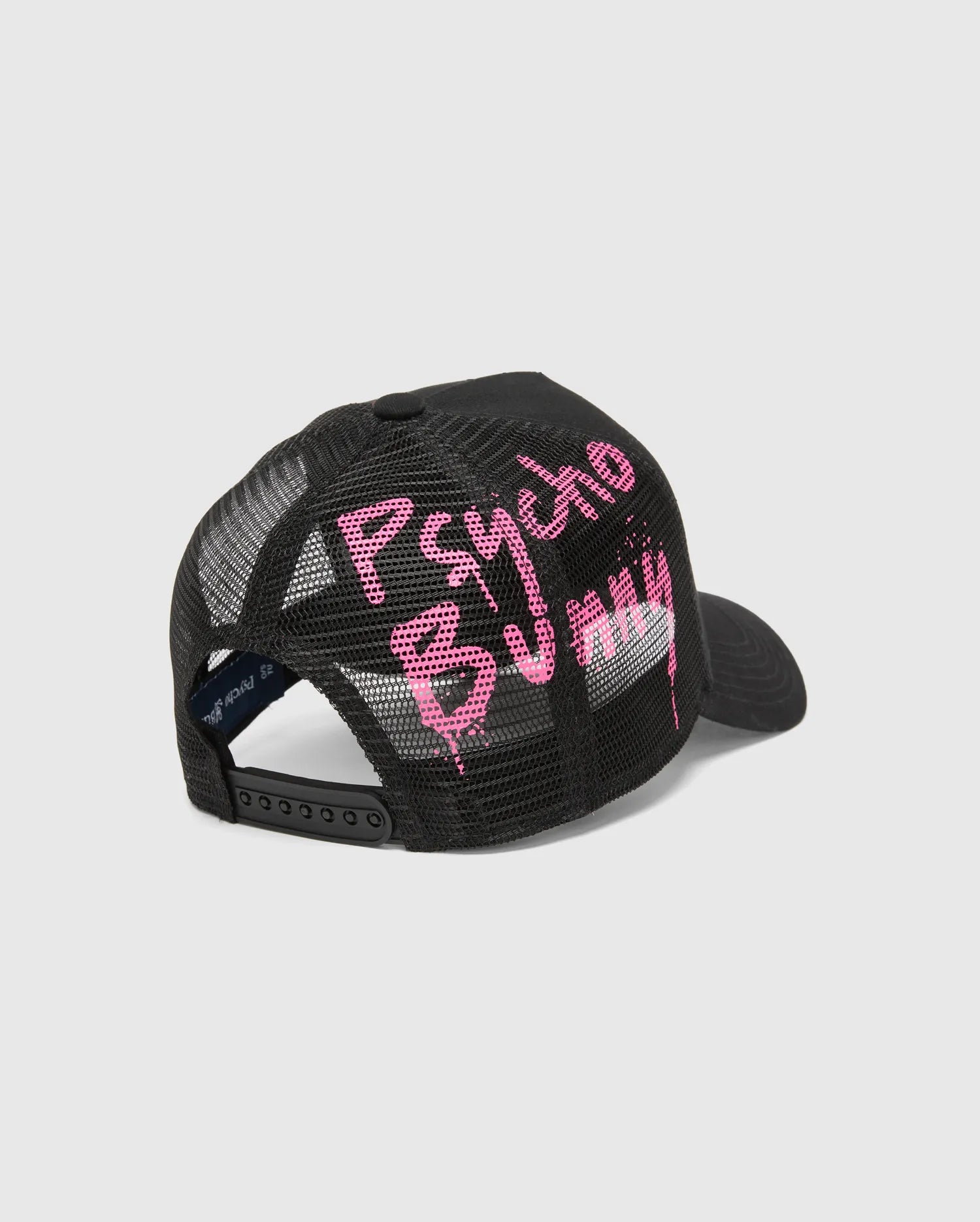 Men's Psycho Bunny Duncan Trucker Cap Black