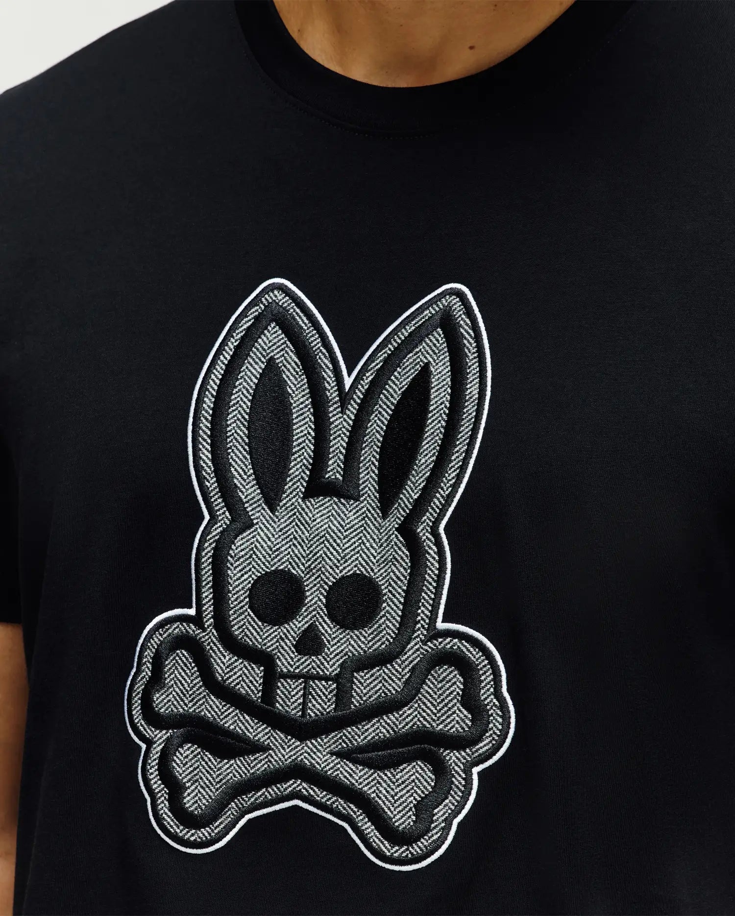 Men's Psycho Bunny Marlo Graphic Tee Black