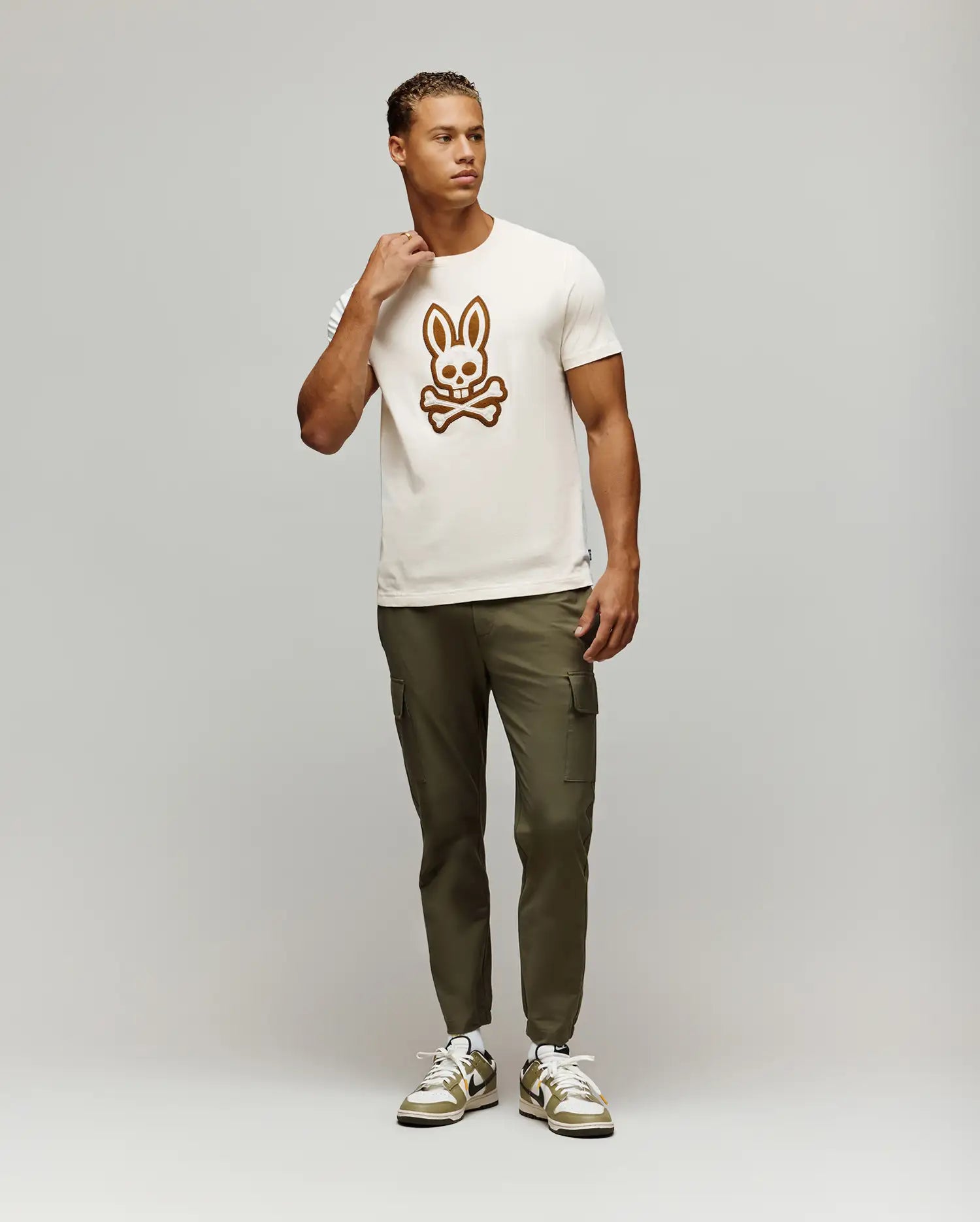 Men's Psycho Bunny Gage Graphic Tee Pristine