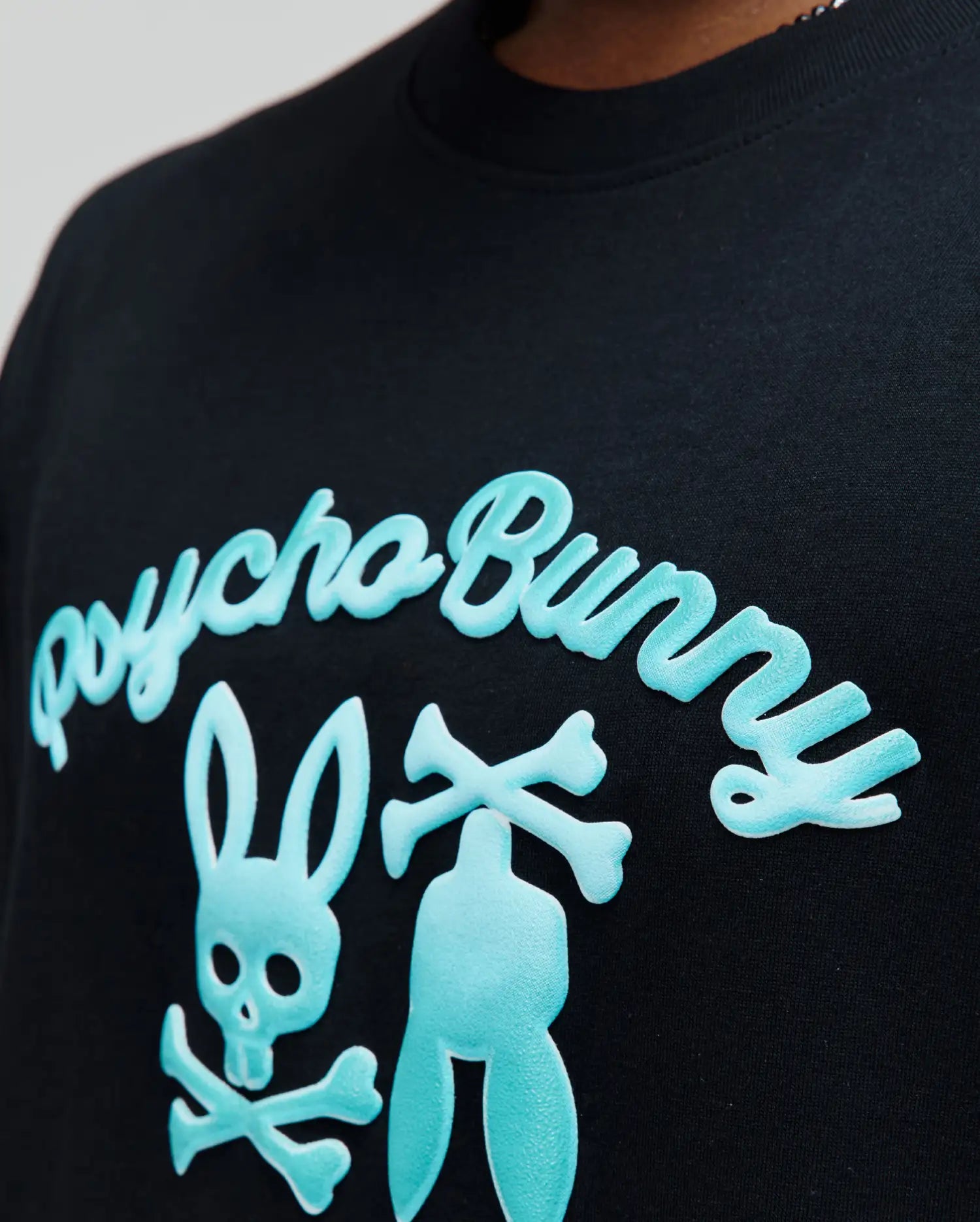 Men's Psycho Bunny Aram Graphic Tee Black