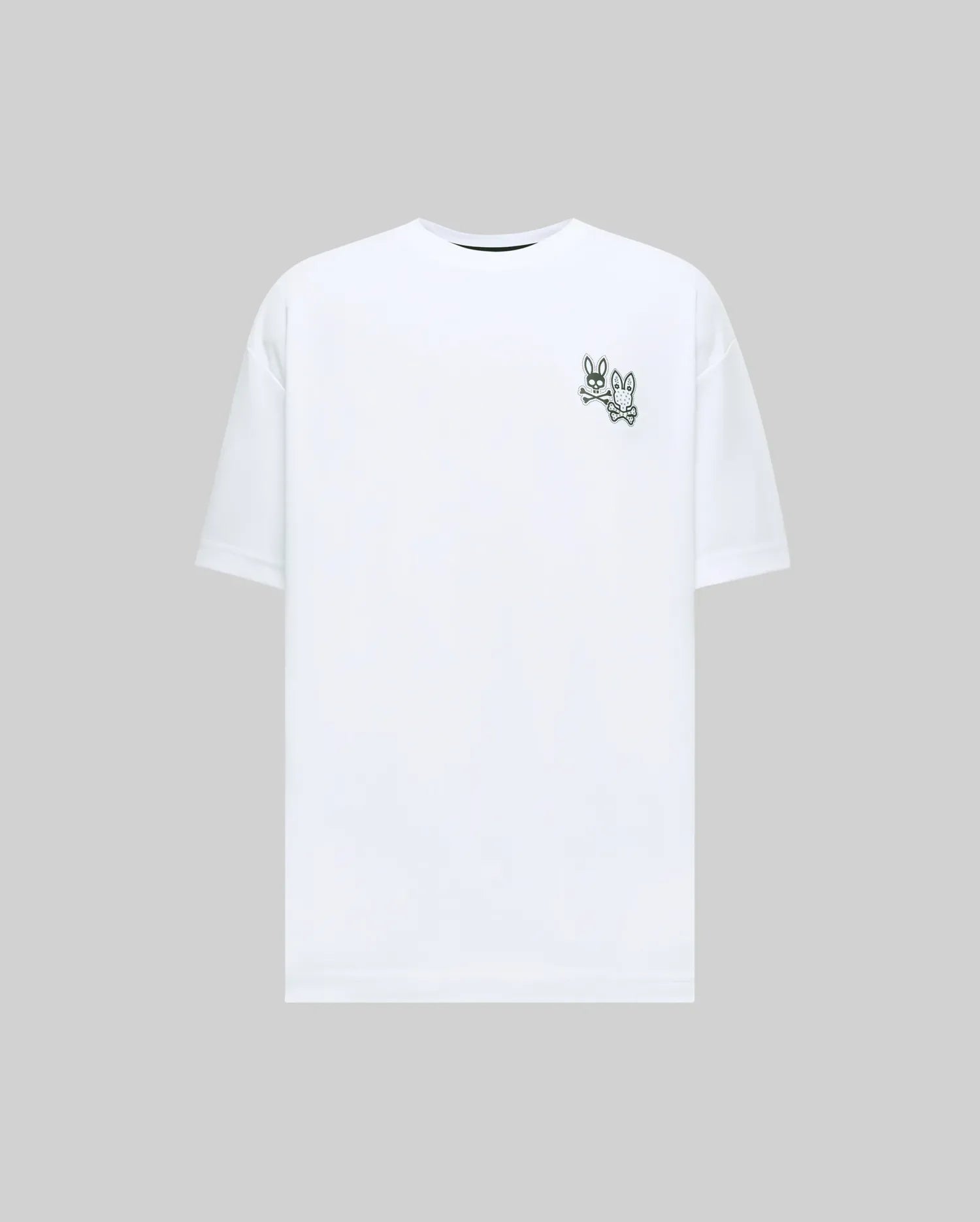 Men's Psycho Bunny Luke Back Graphic Tee White