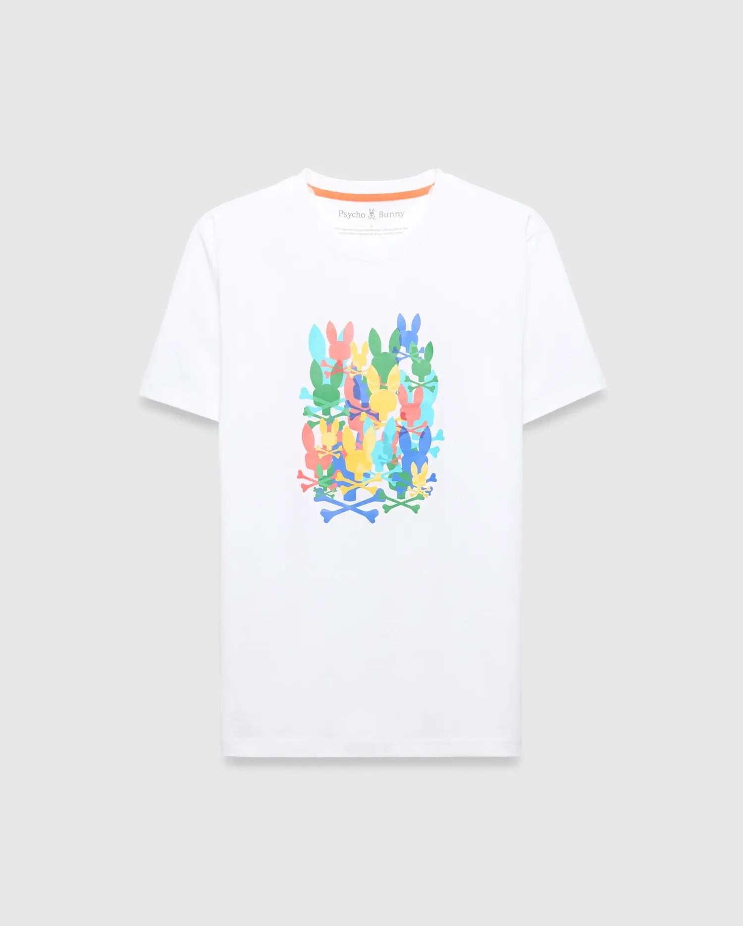 Men's Psycho Bunny Tanner Graphic Tee White