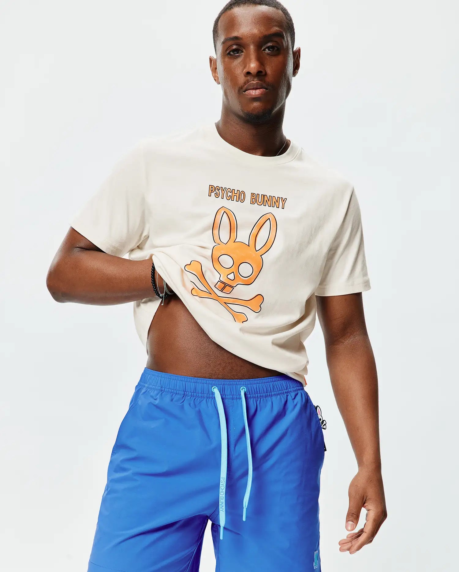 Men's Psycho Bunny Adler Graphic Tee Pristine