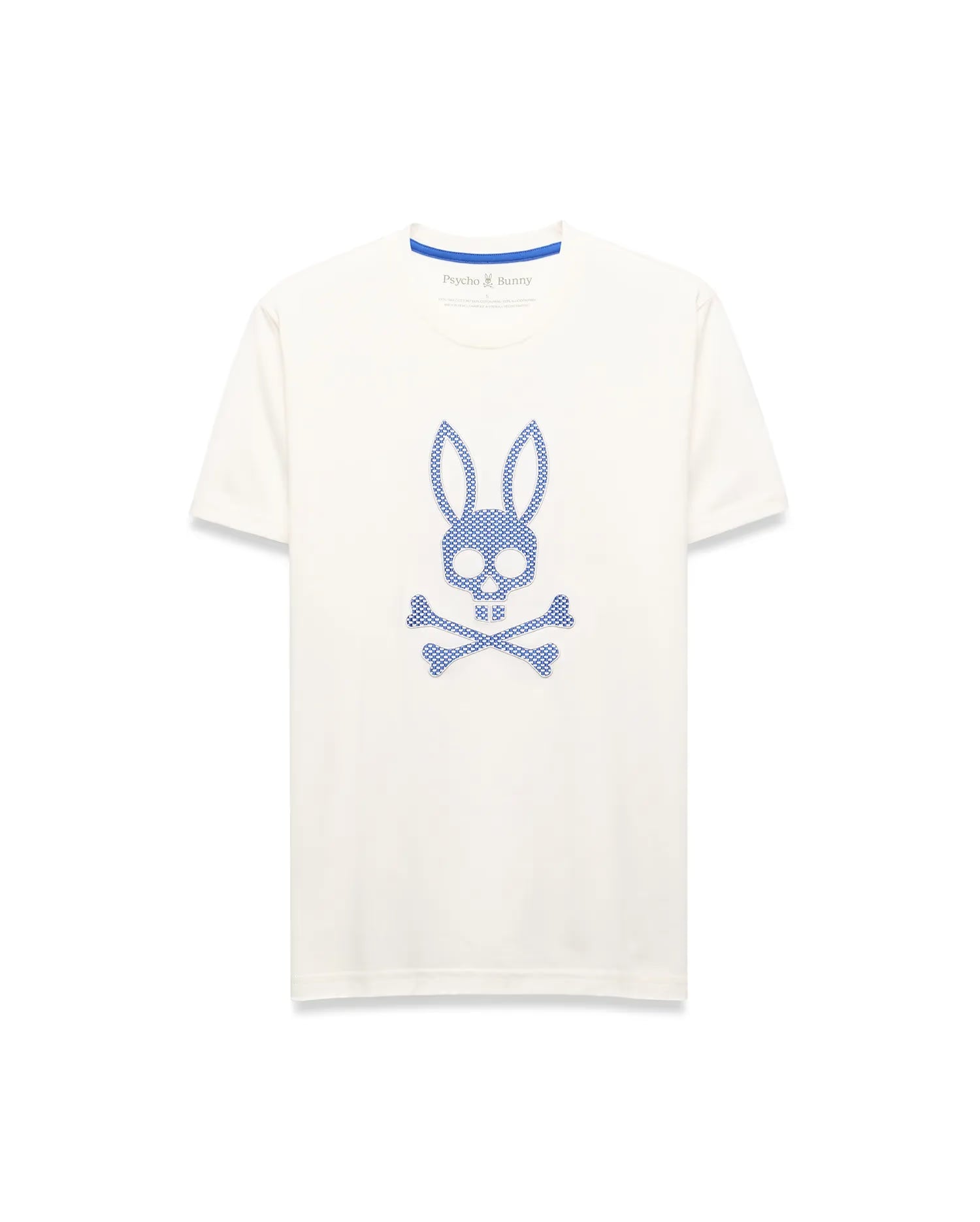 Men's Psycho Bunny Stan Cotton Graphic Tee Ecru