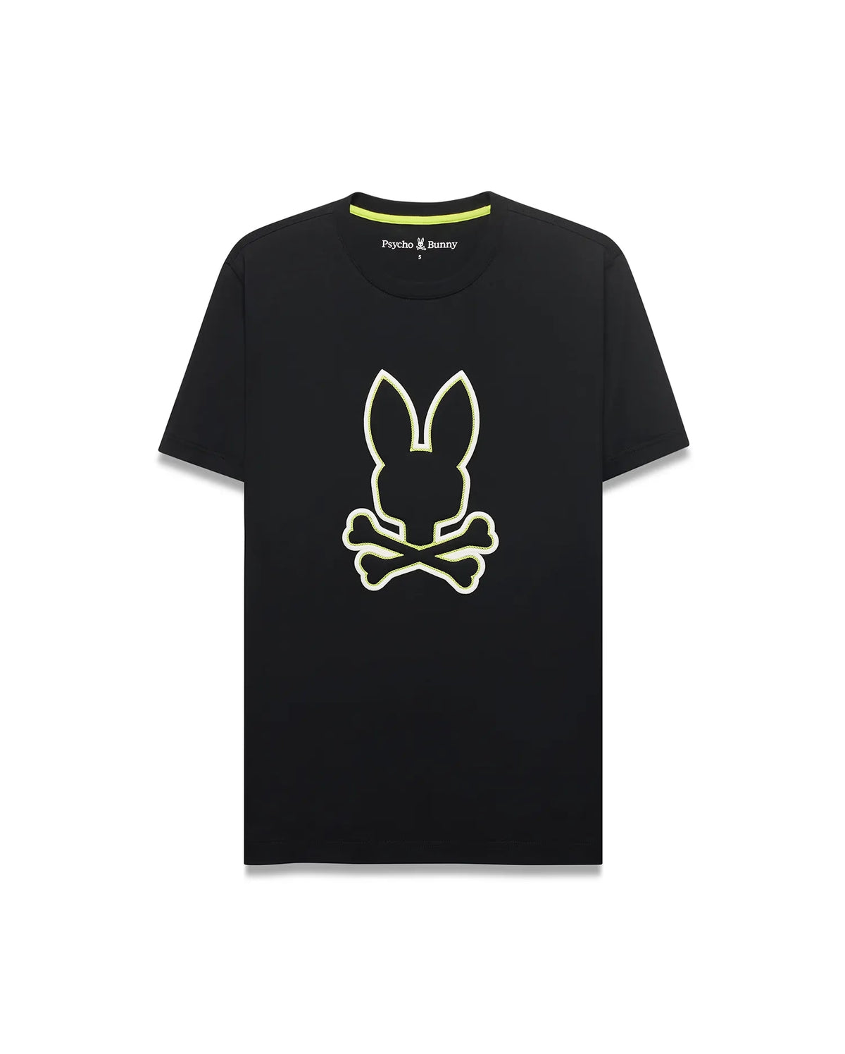 Men's Psycho Bunny Bruno Graphic Tee Black