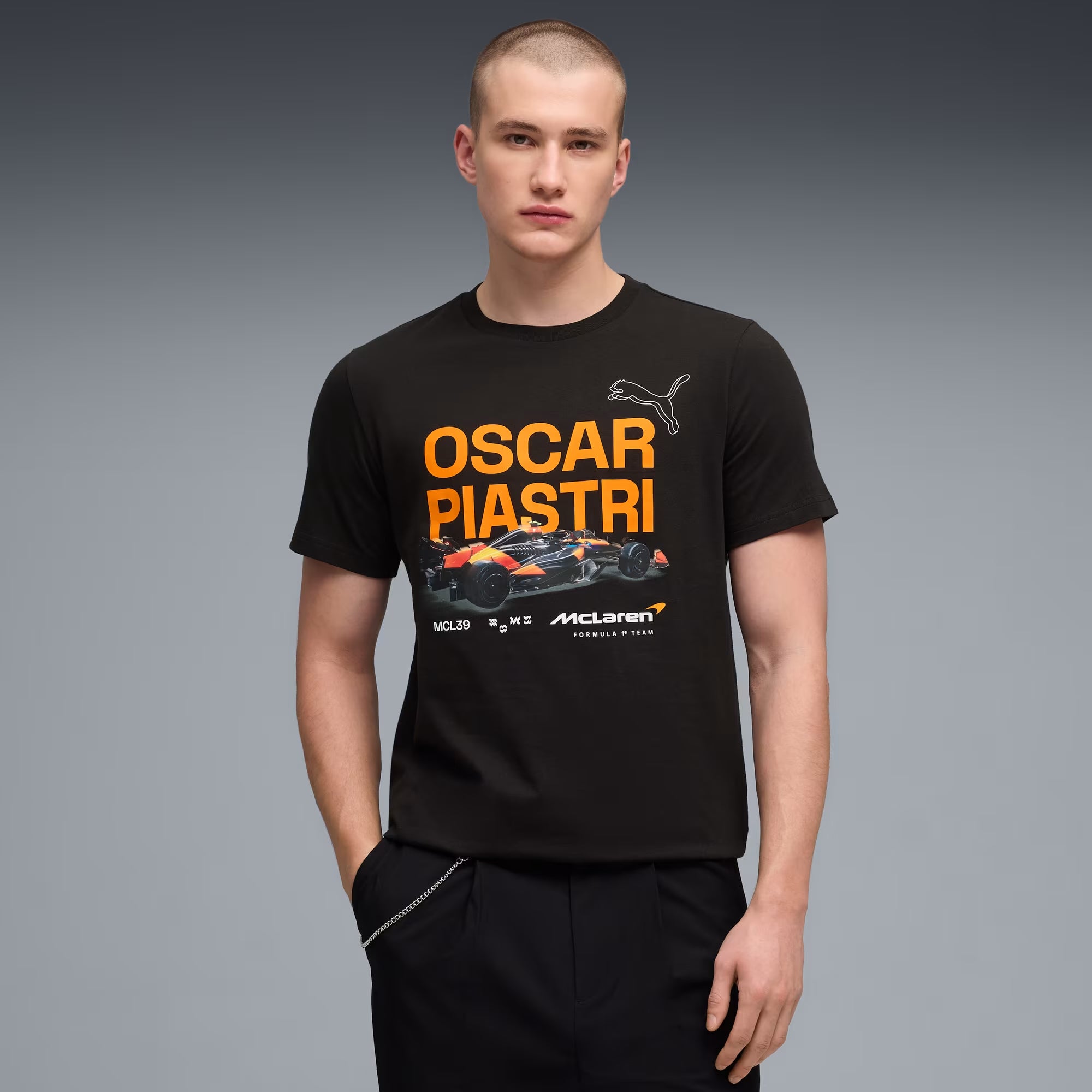 Men's PUMA McLaren Driver Tee Black