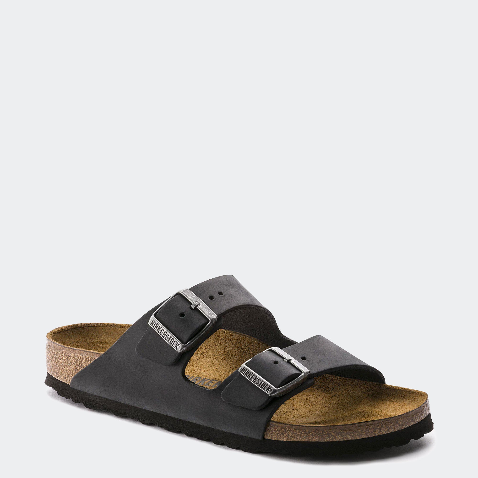 Men's BIRKENSTOCK Arizona Oiled Leather Black