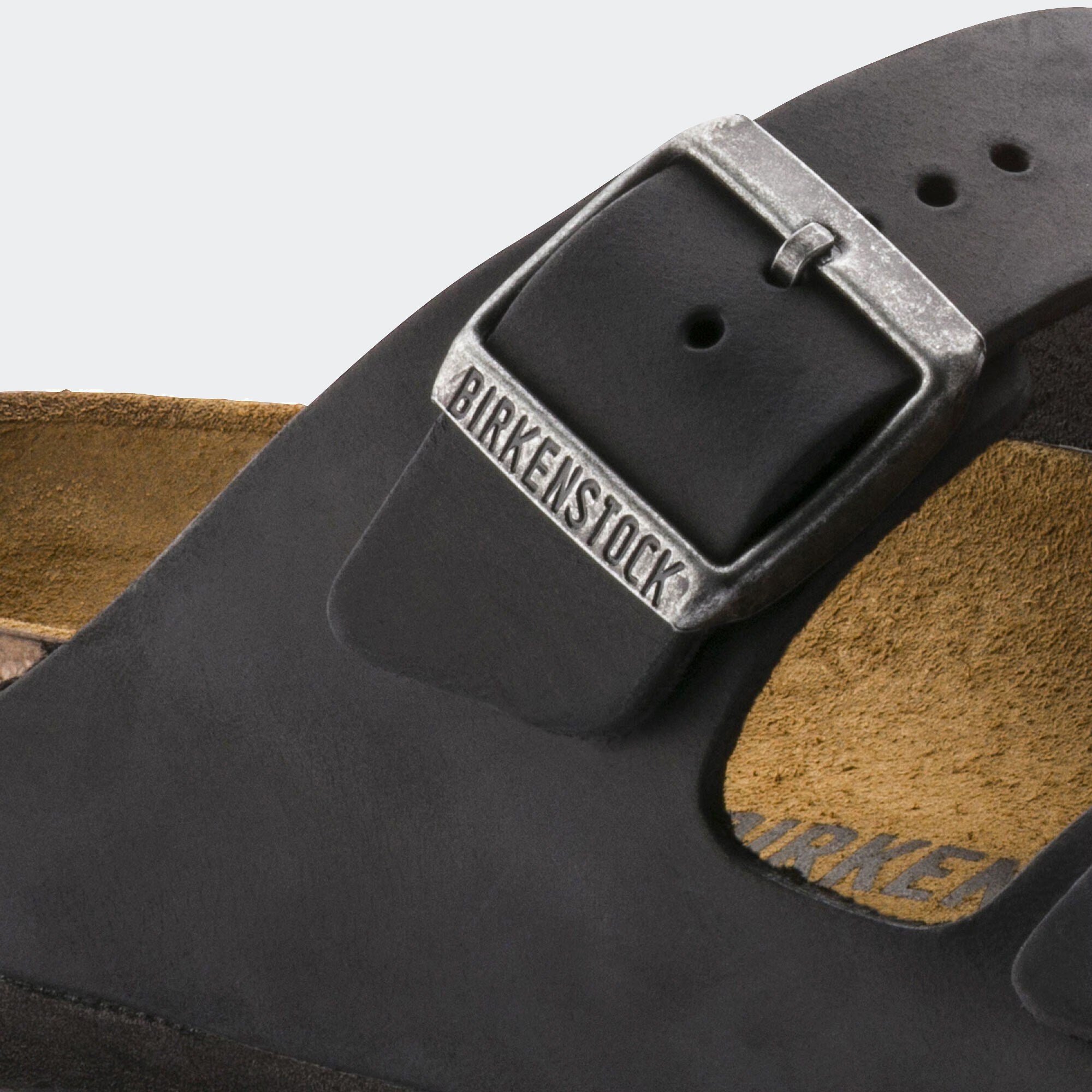 Men's BIRKENSTOCK Arizona Oiled Leather Black
