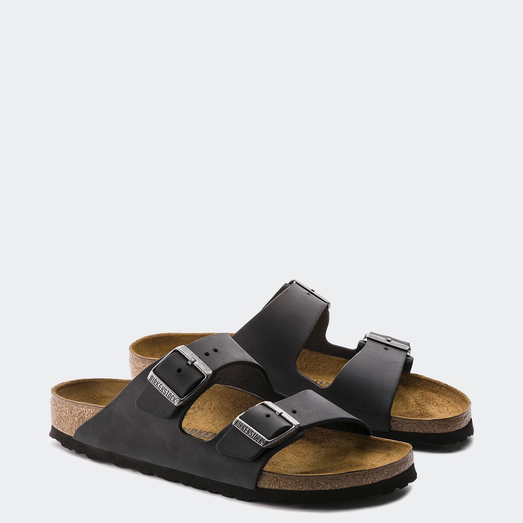 Men's BIRKENSTOCK Arizona Oiled Leather Black