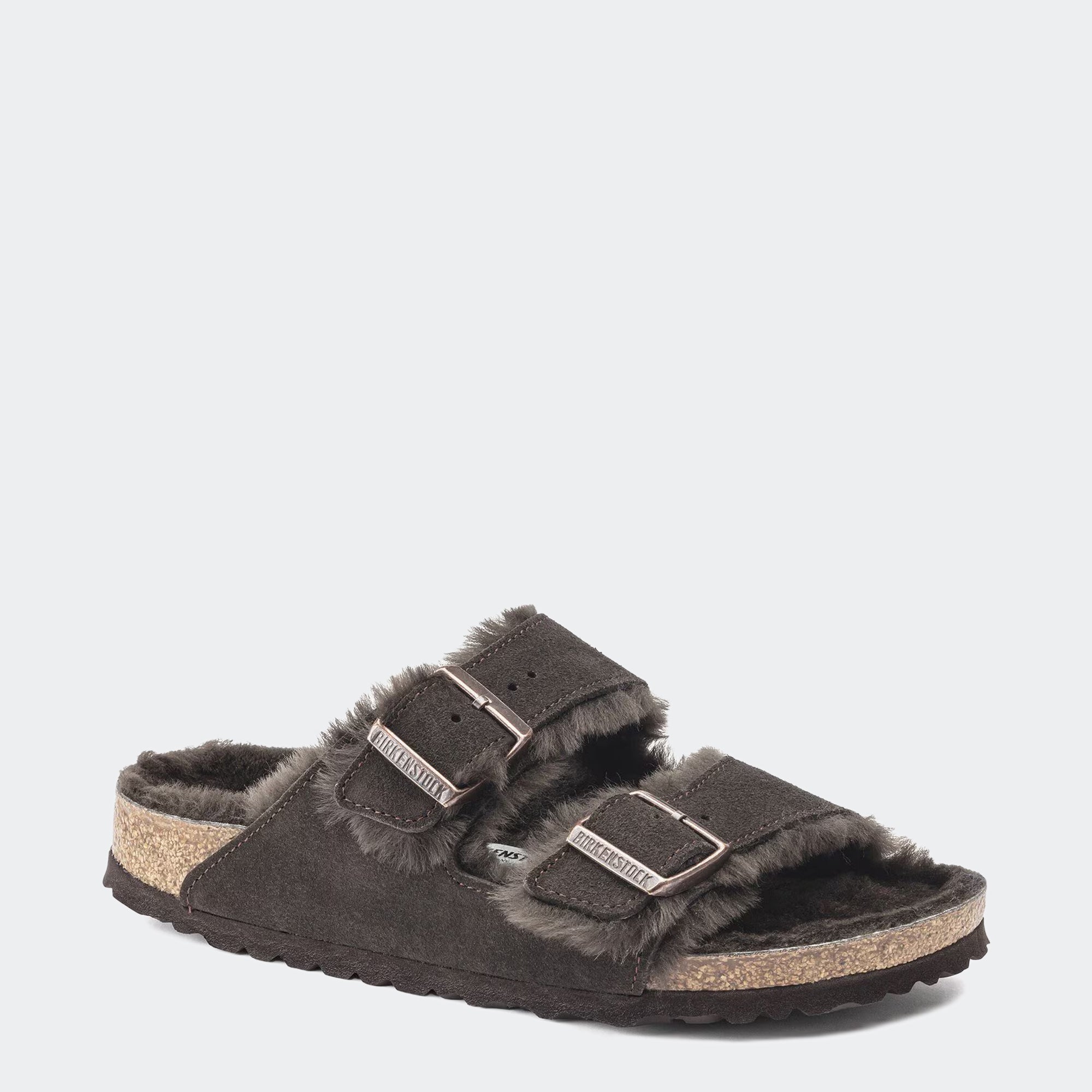 Mens BIRKENSTOCK Arizona Shearling Suede Leather | Chicago City Sports