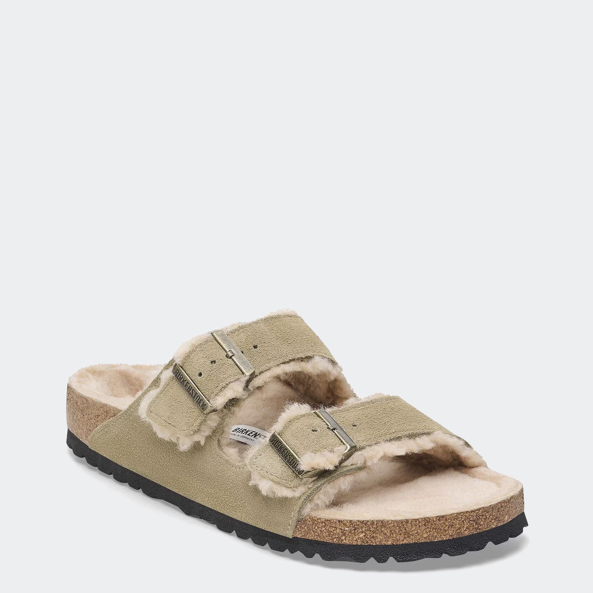 Mens BIRKENSTOCK Arizona Shearling Suede Leather | Chicago City Sports