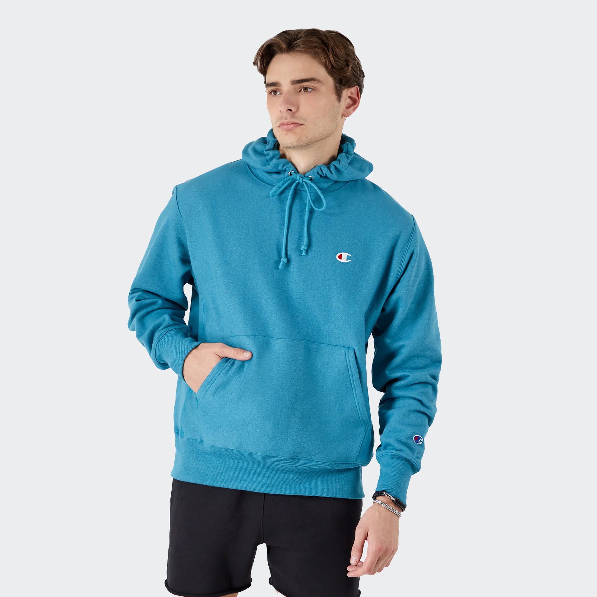 Champion Life Reverse Weave Hoodie Oceanstorm Chicago City Sports