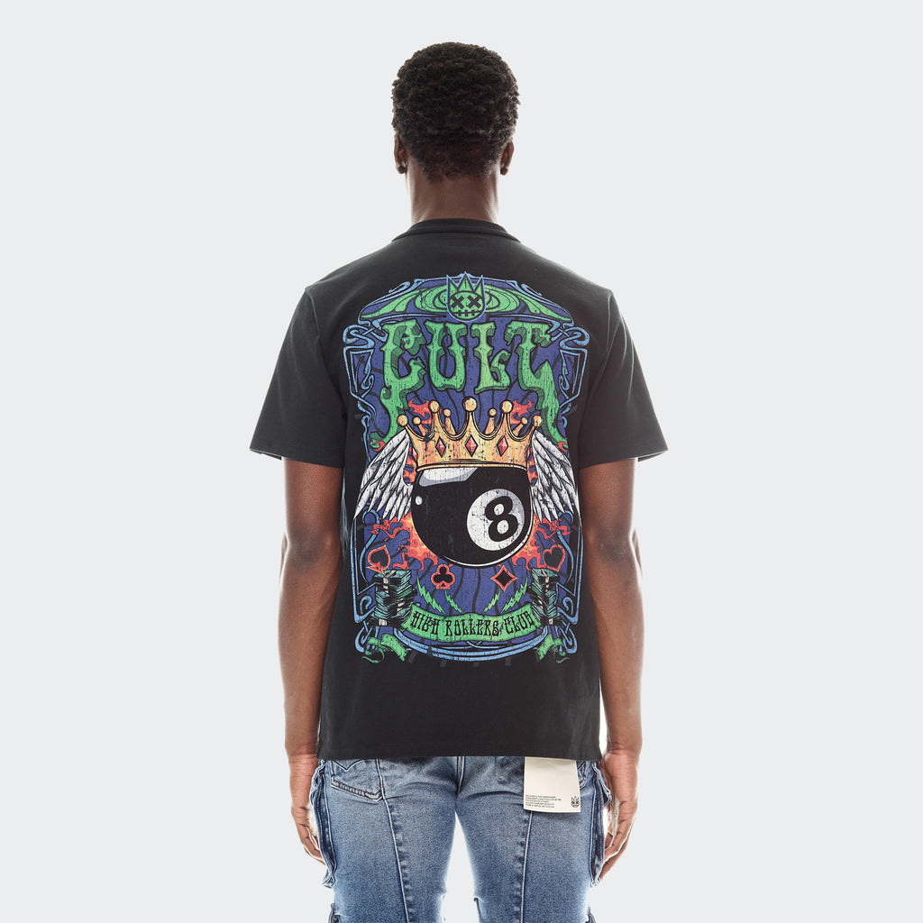 Men's Cult of Individuality High Rollers Club Tee Black