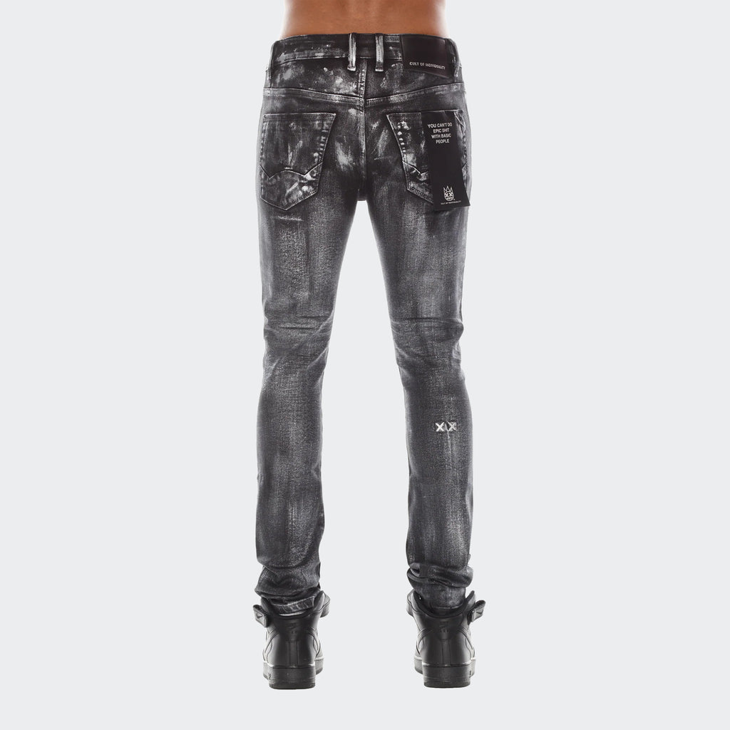 Men's Cult of Individuality Punk Super Skinny Jeans