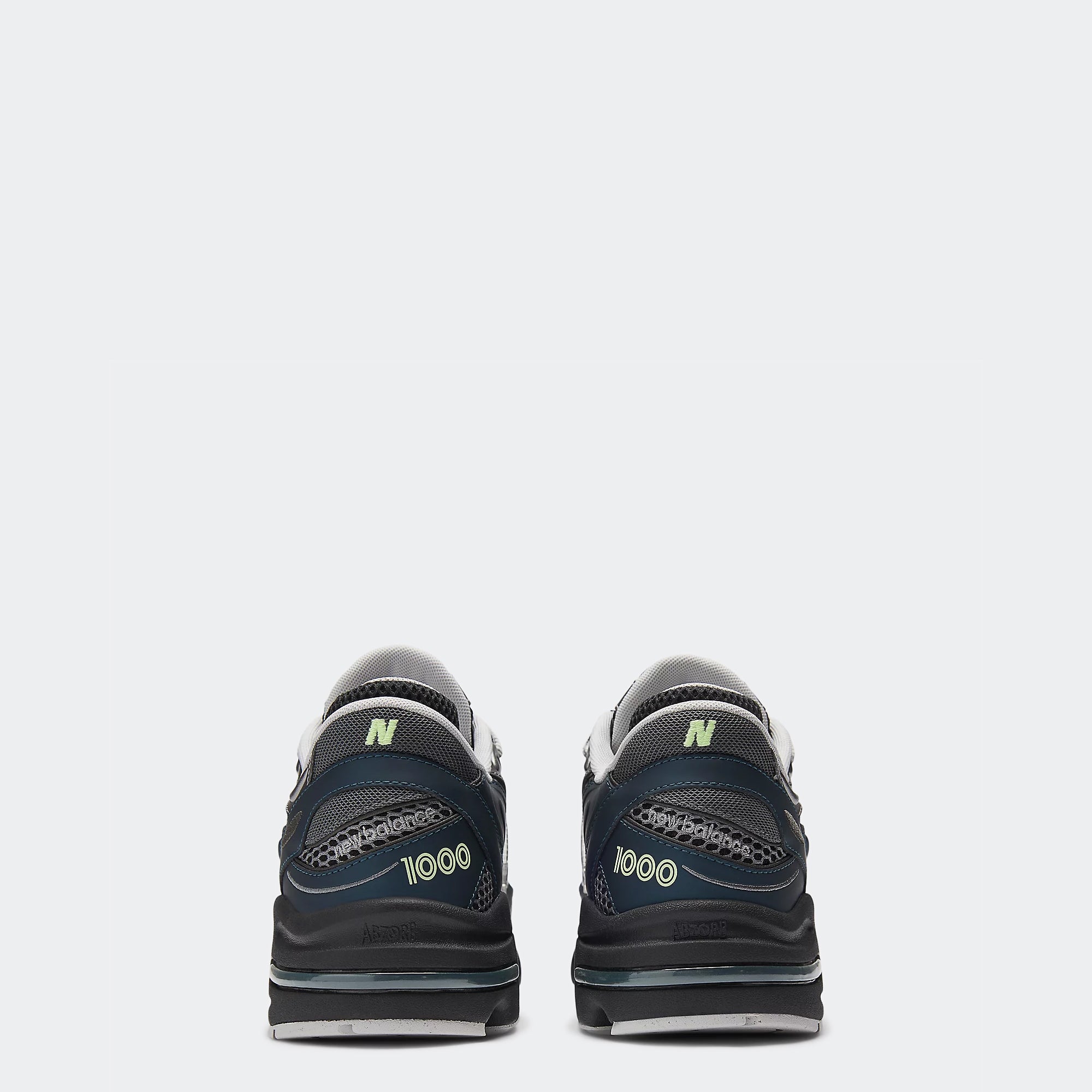 Men's New Balance 1000 Shoes Deep Ocean / Dark Silver Metallic