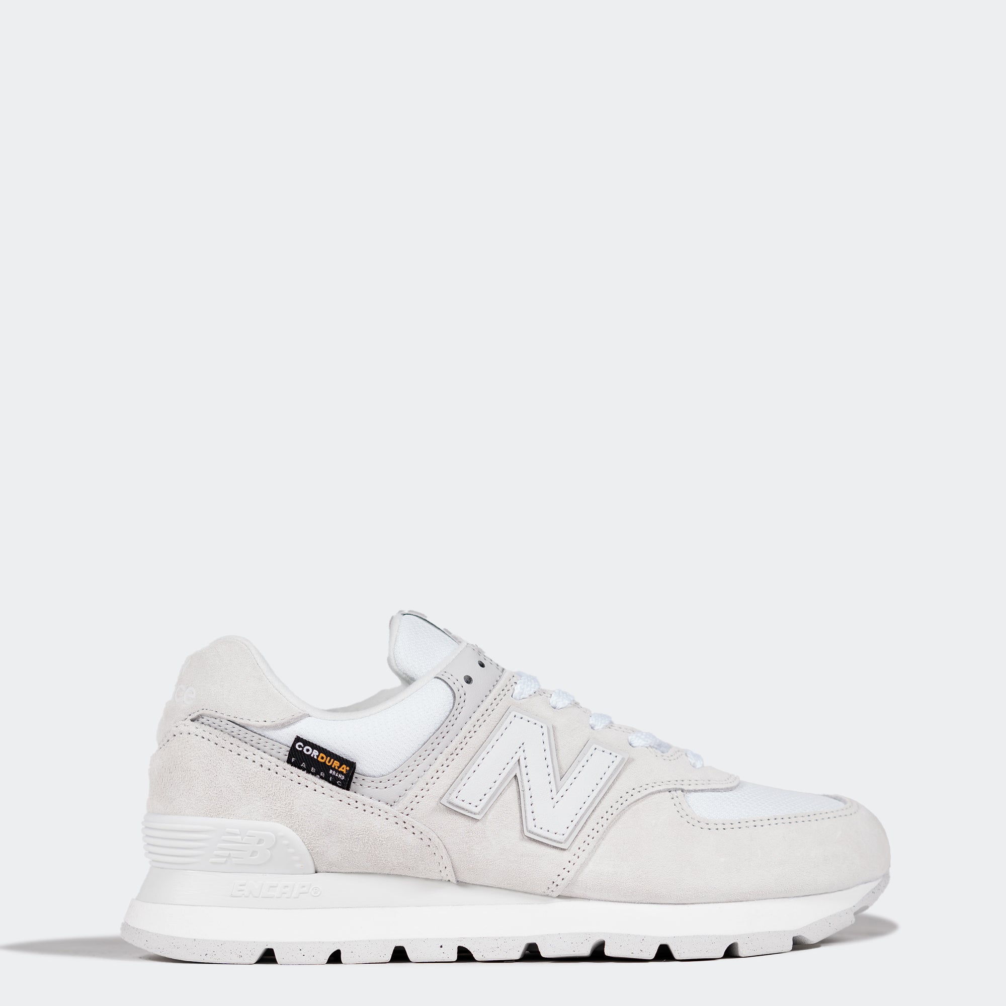All white new balance 574 mens Clearance