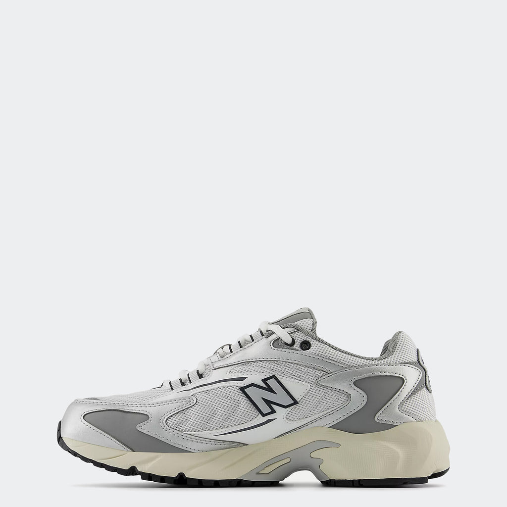 Men's New Balance ML725V1 Shoes White Metallic Silver