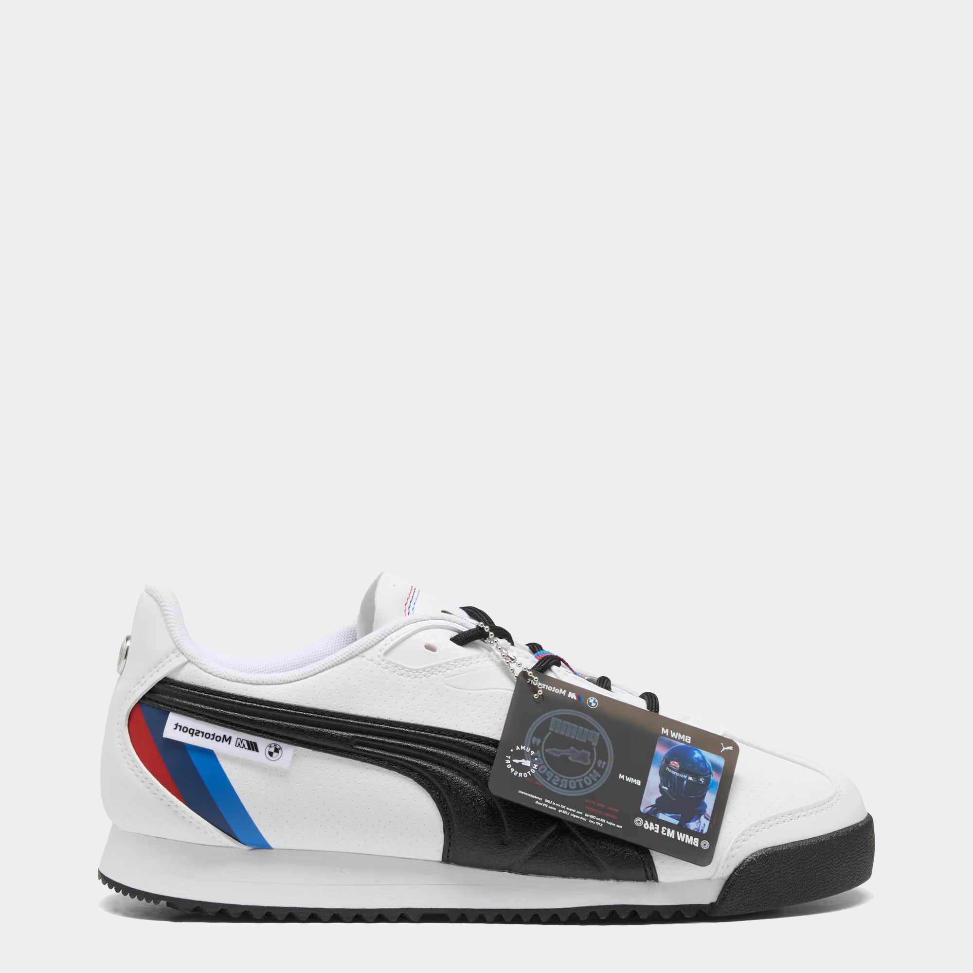 Men's PUMA BMW M Motorsport Roma Low Shoes White