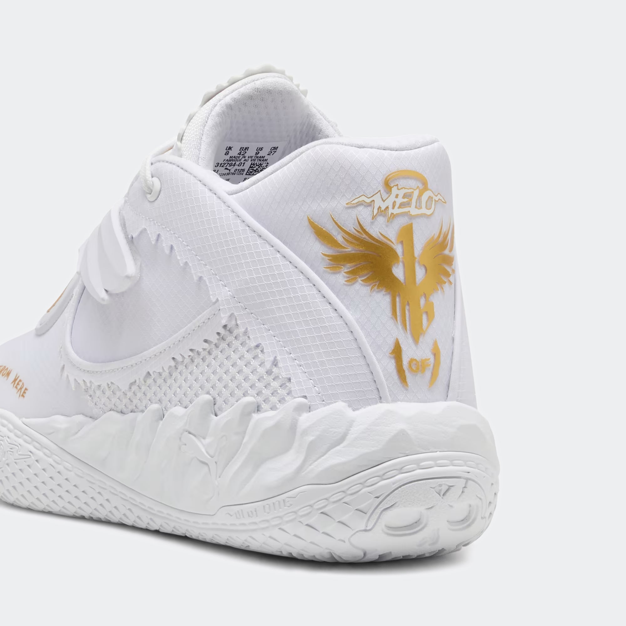 Men's PUMA Basketball MB.05 Mist Shoes White