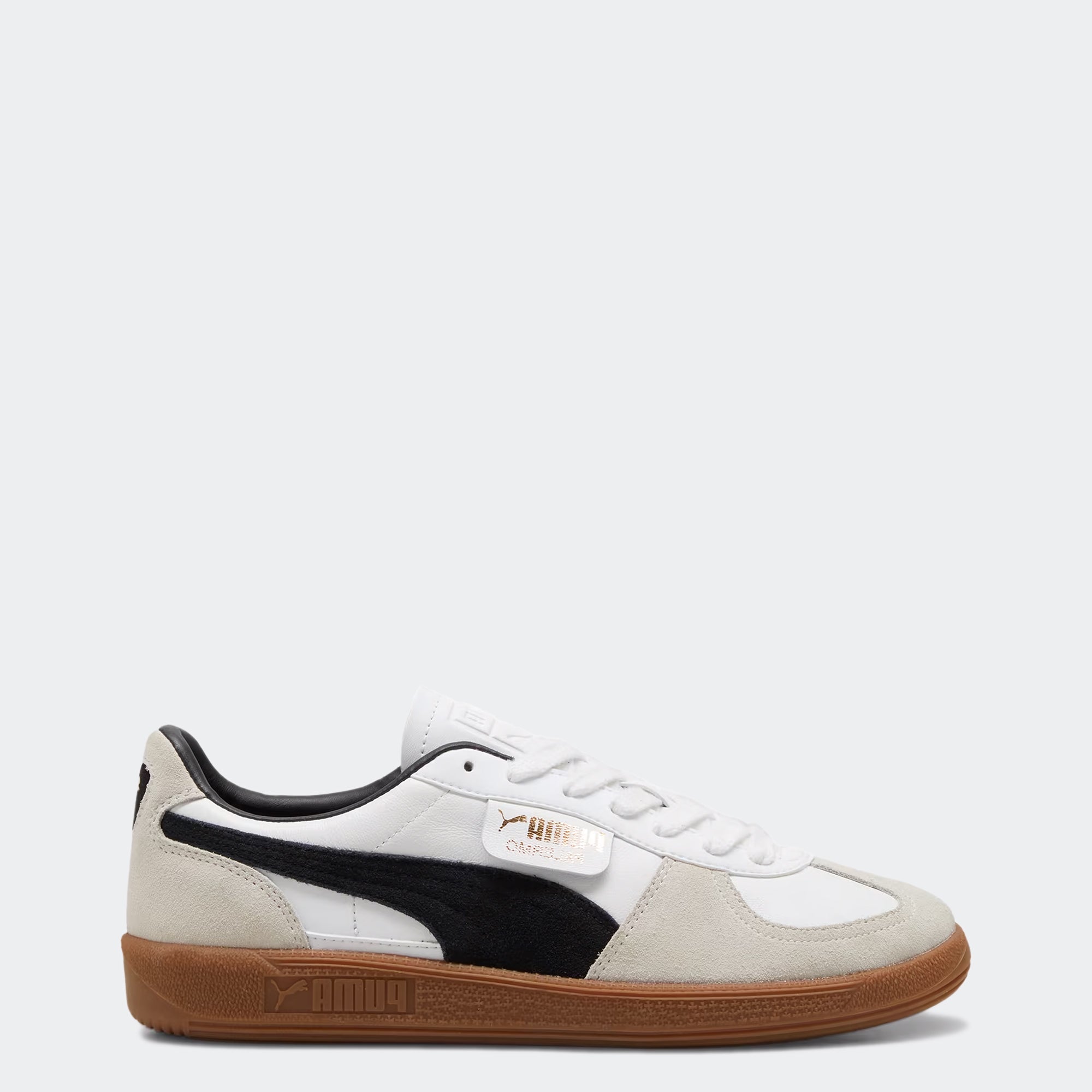 Men's PUMA Palermo Leather Shoes White