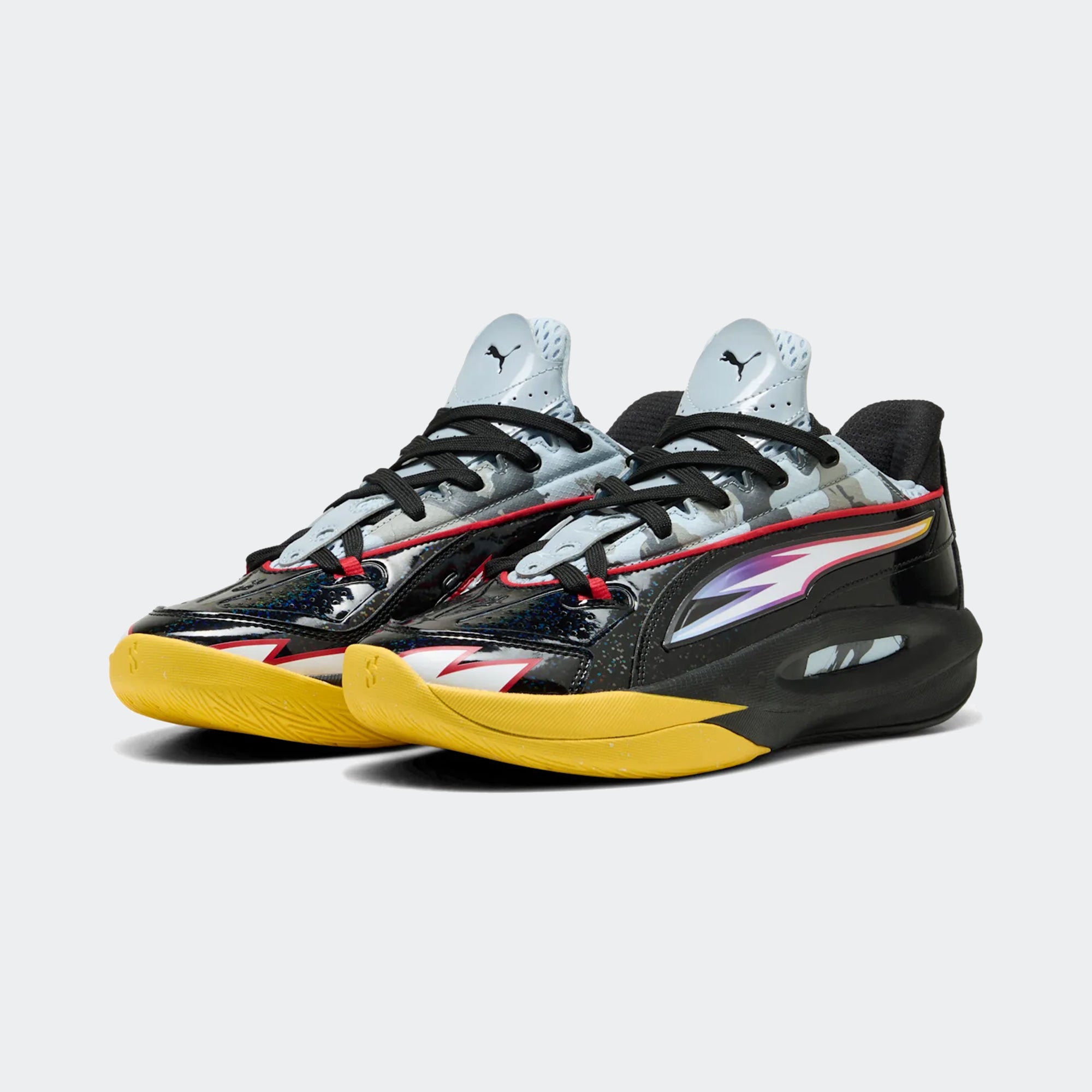 Men's PUMA Scoot Zeros III Basketball Shoes Lucite / For All Time Red