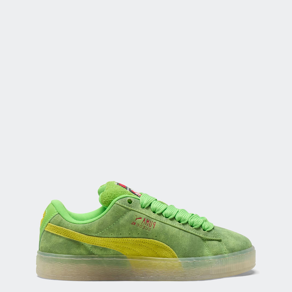 Men's PUMA x Ghostbusters Suede XL Slimer Sneakers Green