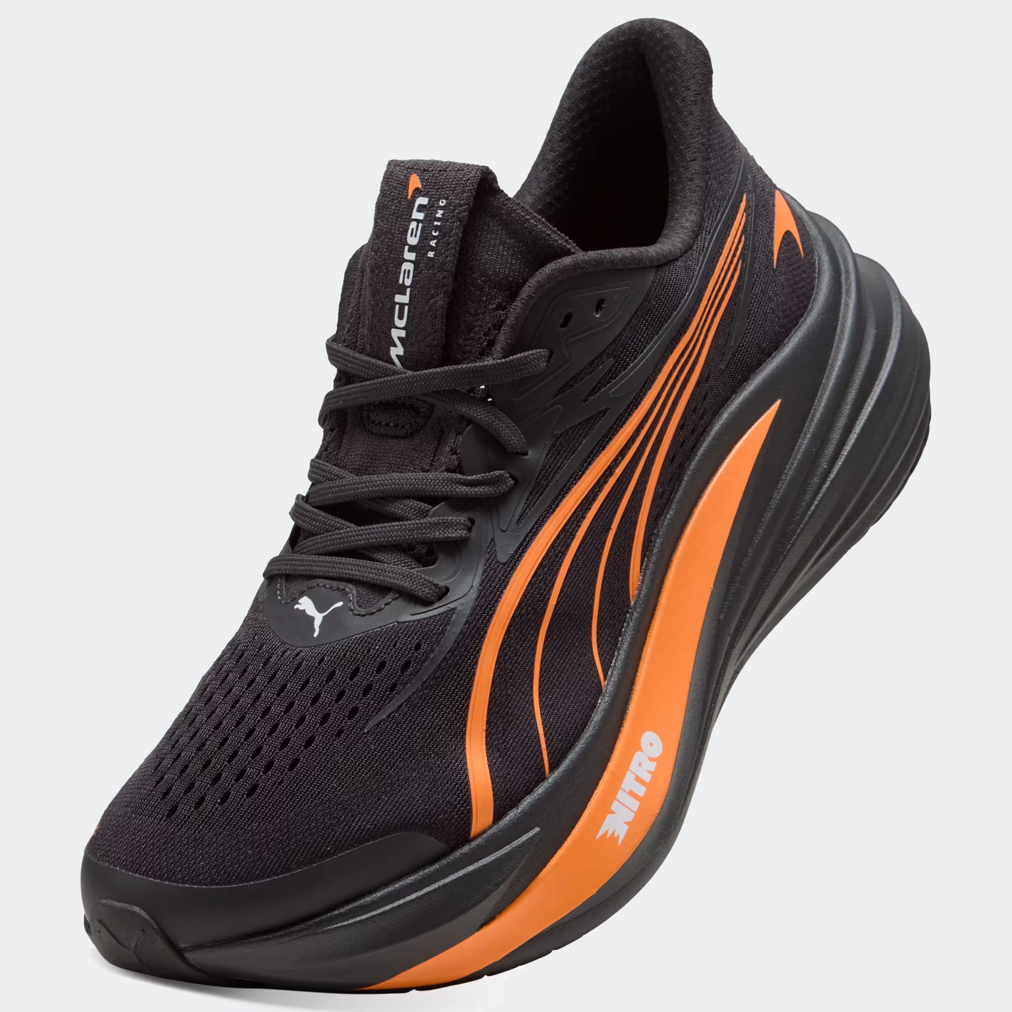 Men's PUMA x McLaren MagMax NITRO 2 Shoes Black | Chicago City Sports