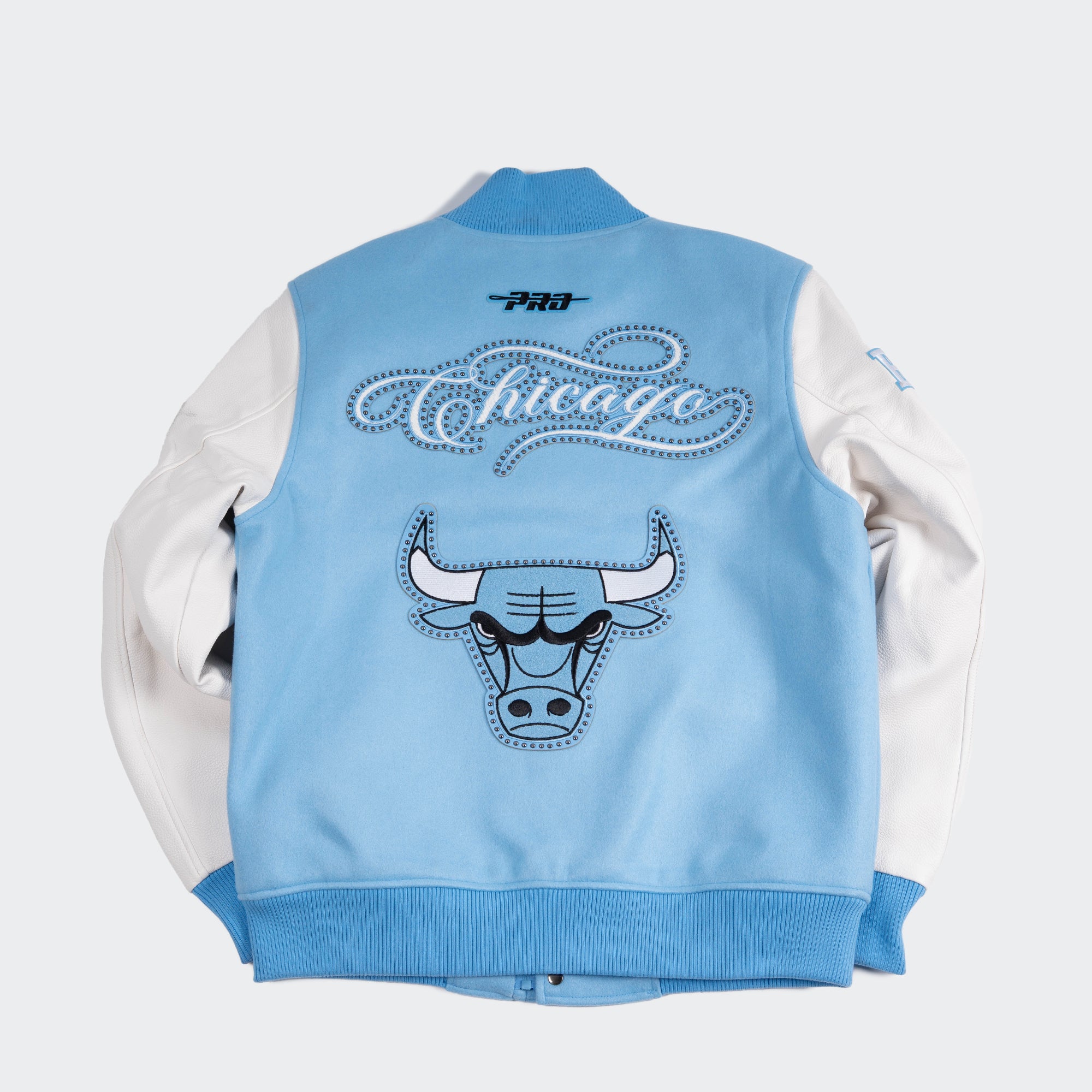 Men’s Pro Standard Chicago Bulls Varsity Jacket University Blue / White