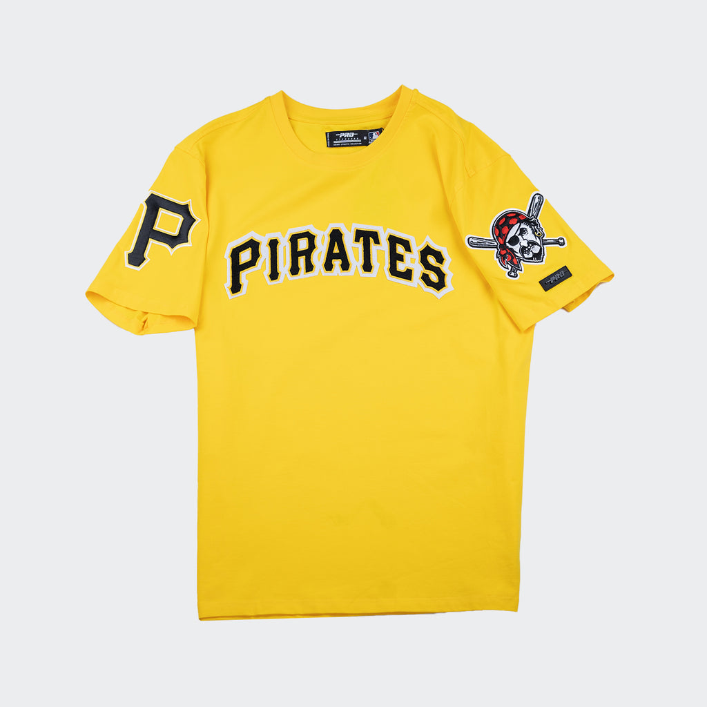 Men's Pro Standard Pittsburgh Pirates Logo Shirt Yellow