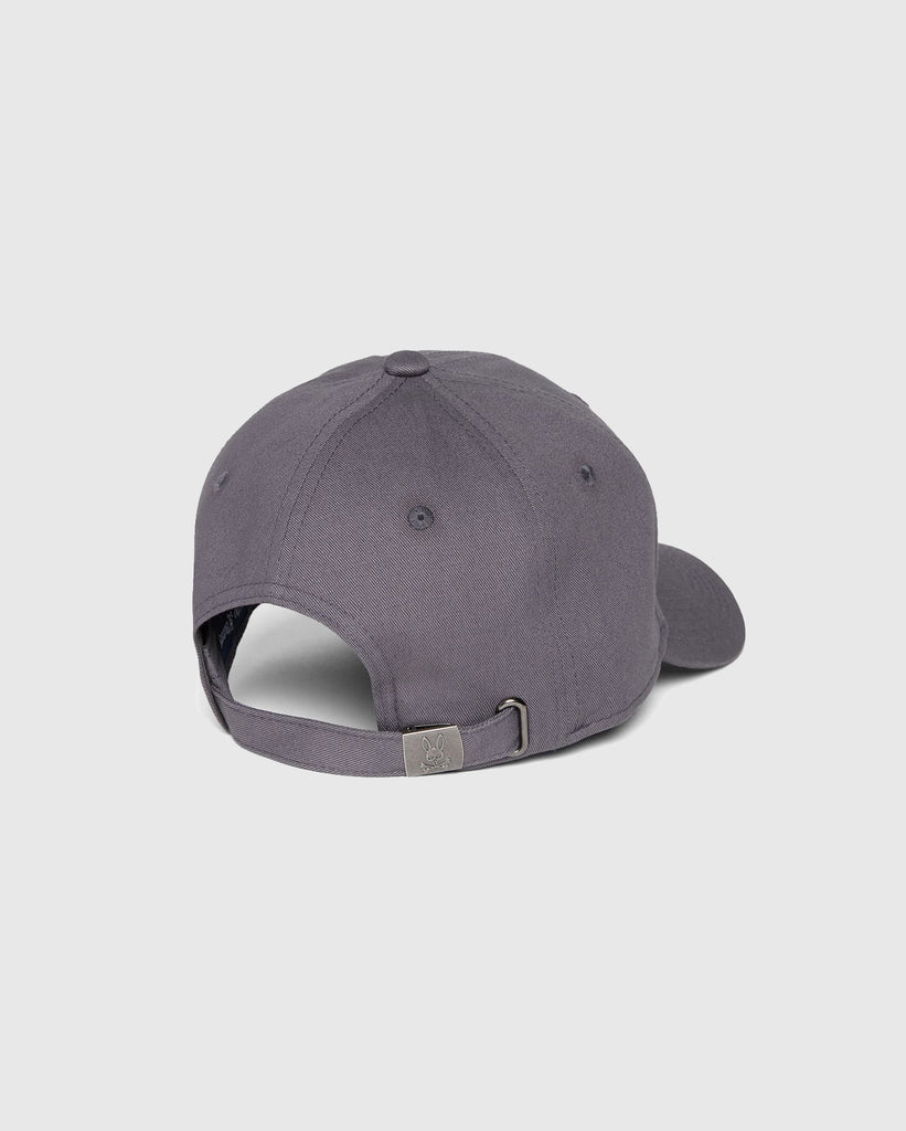 Men's Psycho Bunny Classic Baseball Cap Blackened Pearl