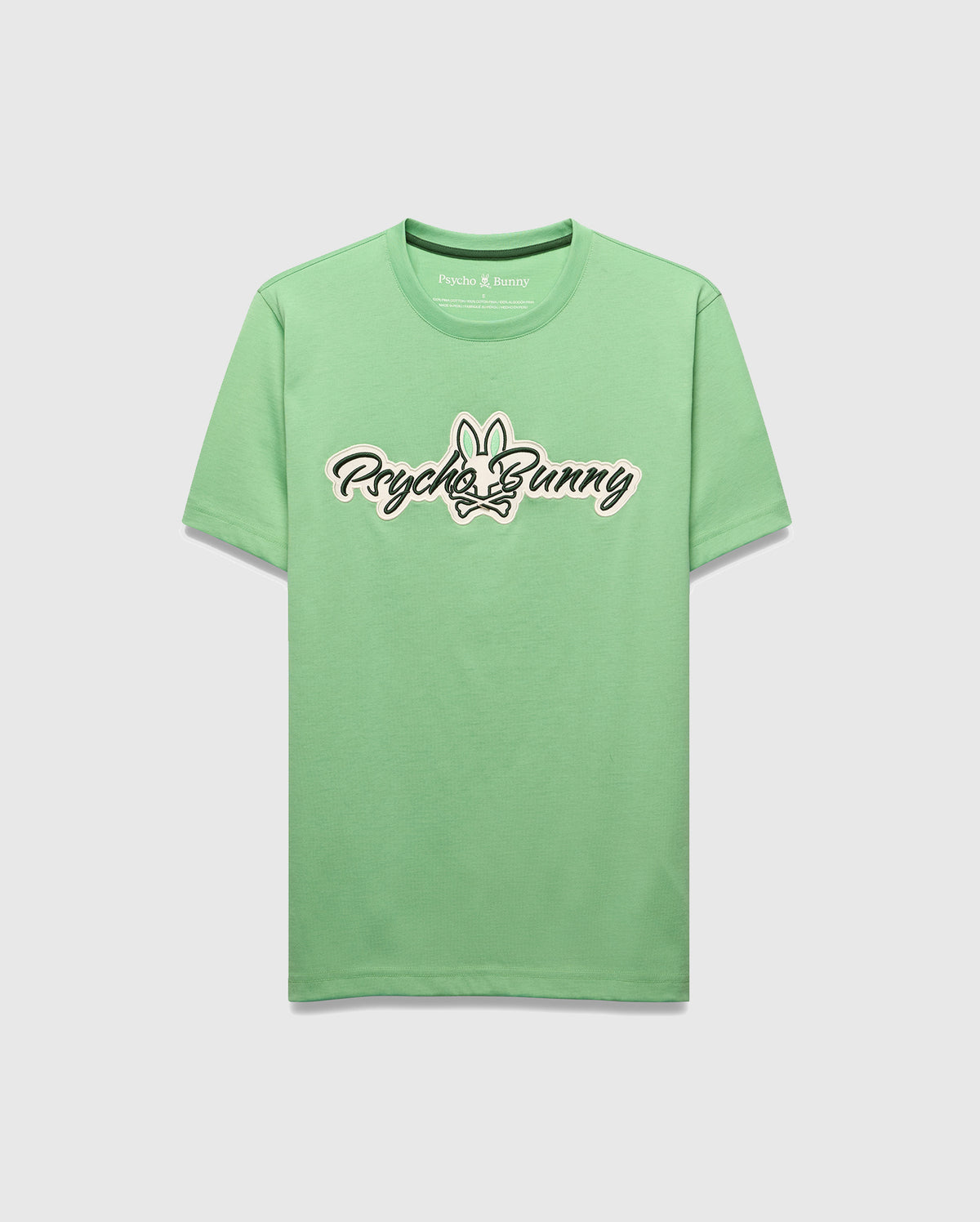 Men's Psycho Bunny Jaydon Pima Cotton Logo Tee Ming