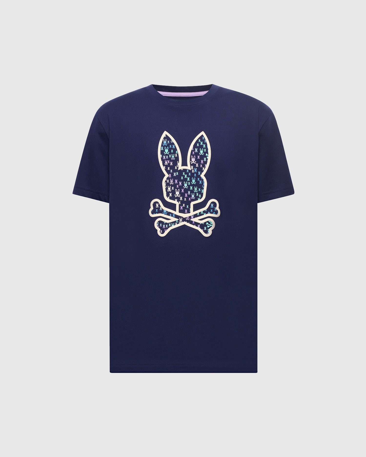 Men's Psycho Bunny Nev Bunny Graphic Tee Evening Blue