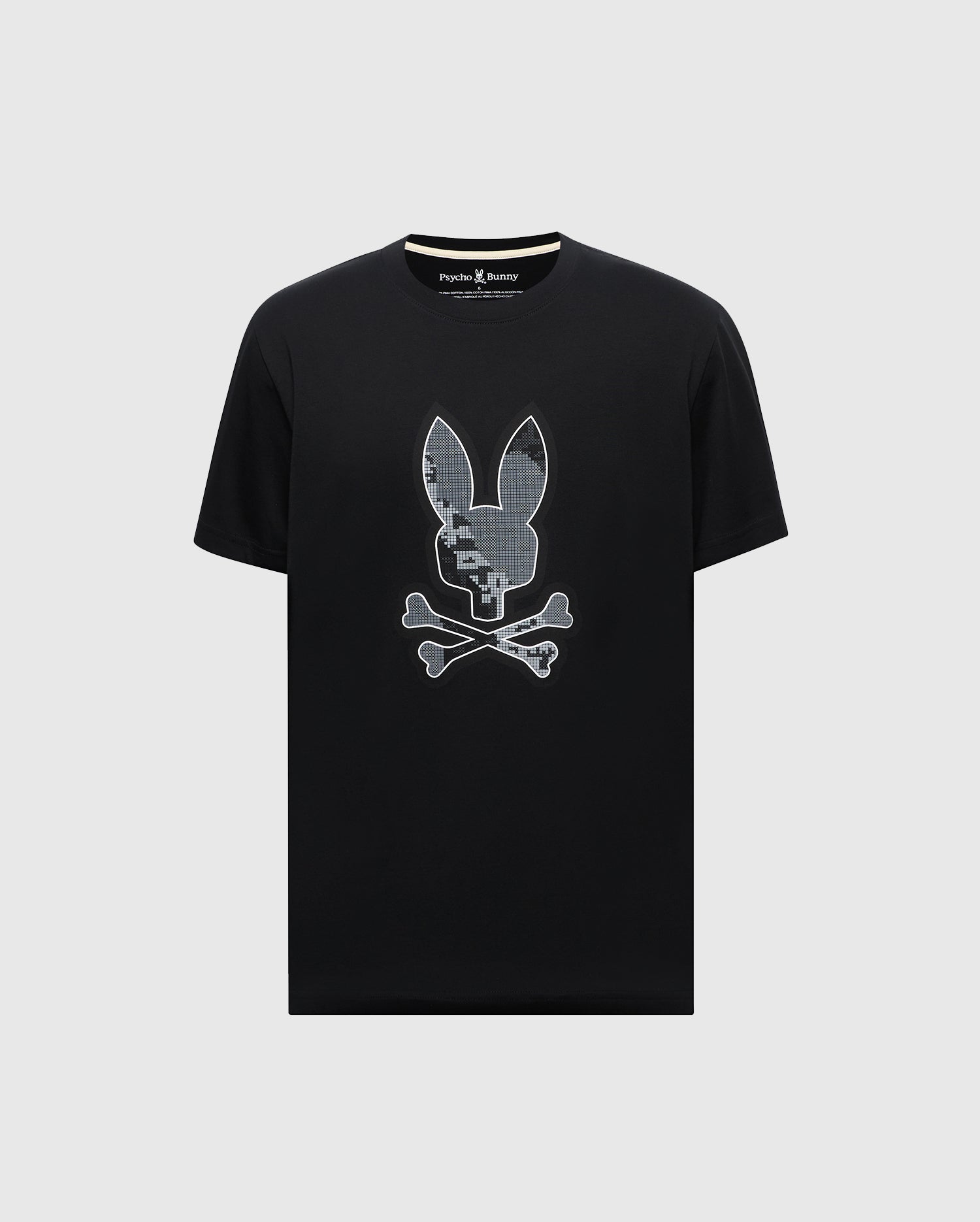 Men's Psycho Bunny Olivier Graphic Tee Black