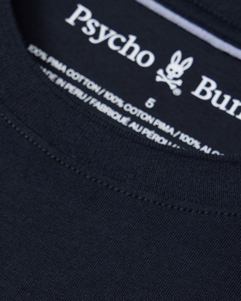 Men's Psycho Bunny Stanwood Fashion Tee Navy