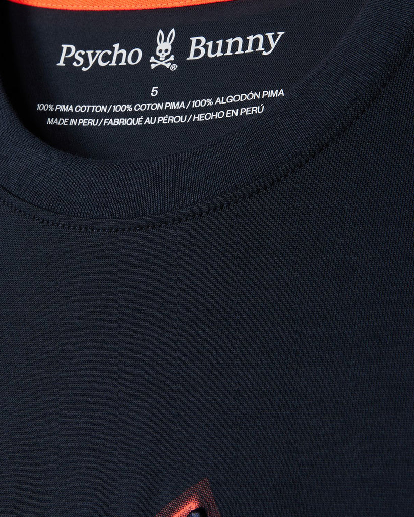 Men's Psycho Bunny Vincent Graphic Tee Navy