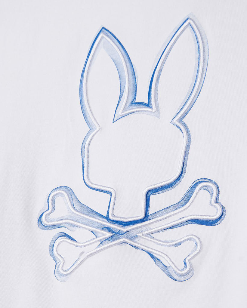 Men's Psycho Bunny Vincent Graphic Tee White