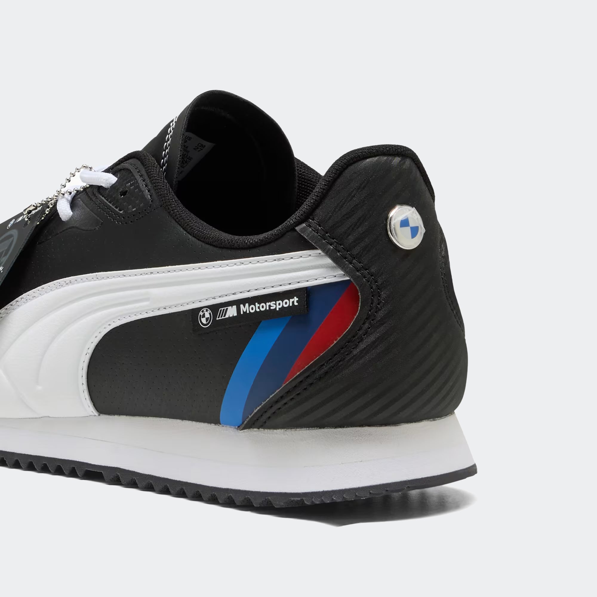 Men's PUMA BMW M Motorsport Roma Low Shoes Black