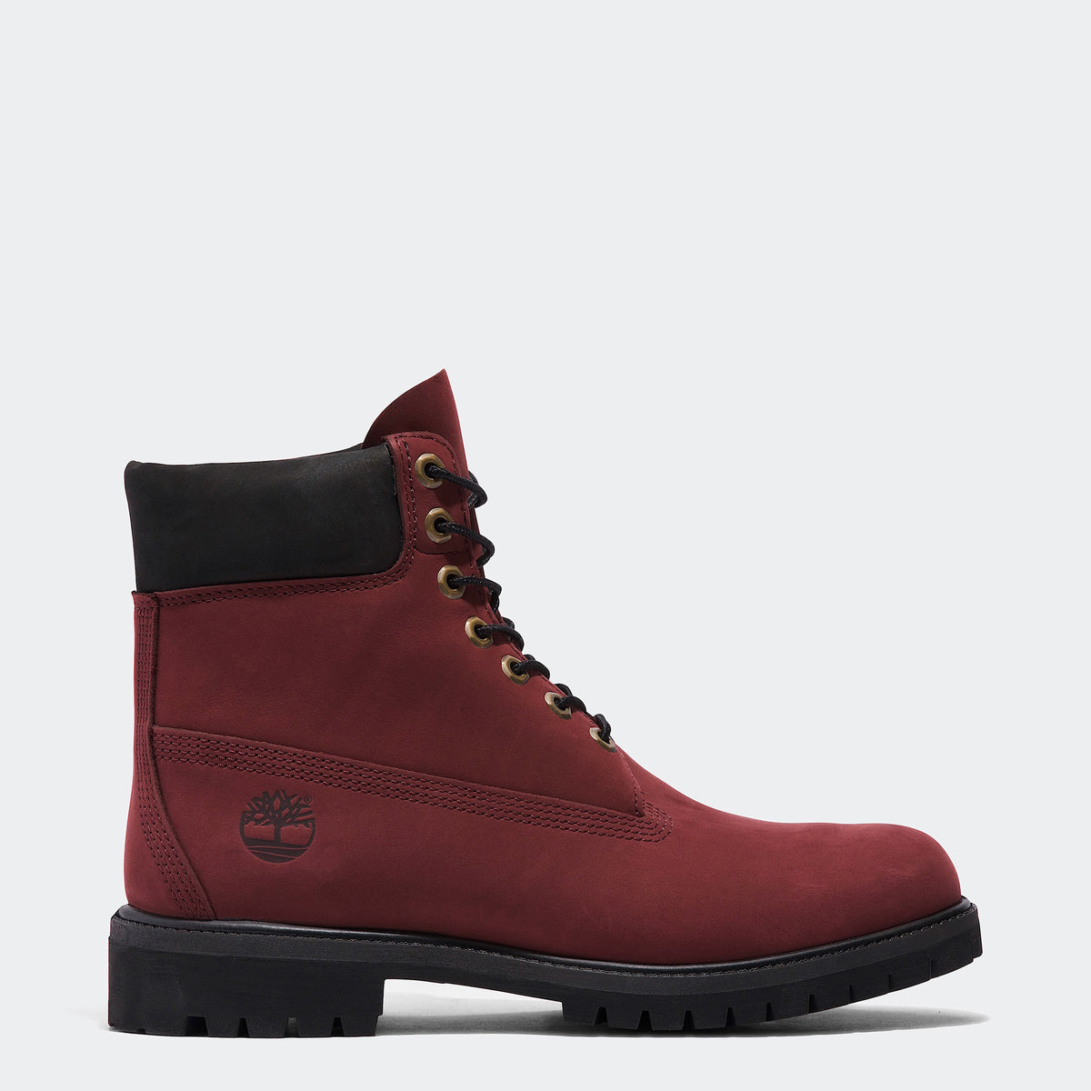 Timberland 6 Inch Premium Boot \'Medium Red Nubuck Men size 13 NWT Timberland Premium 6-Inch Waterproof Red Boot | Hibbett main image 4