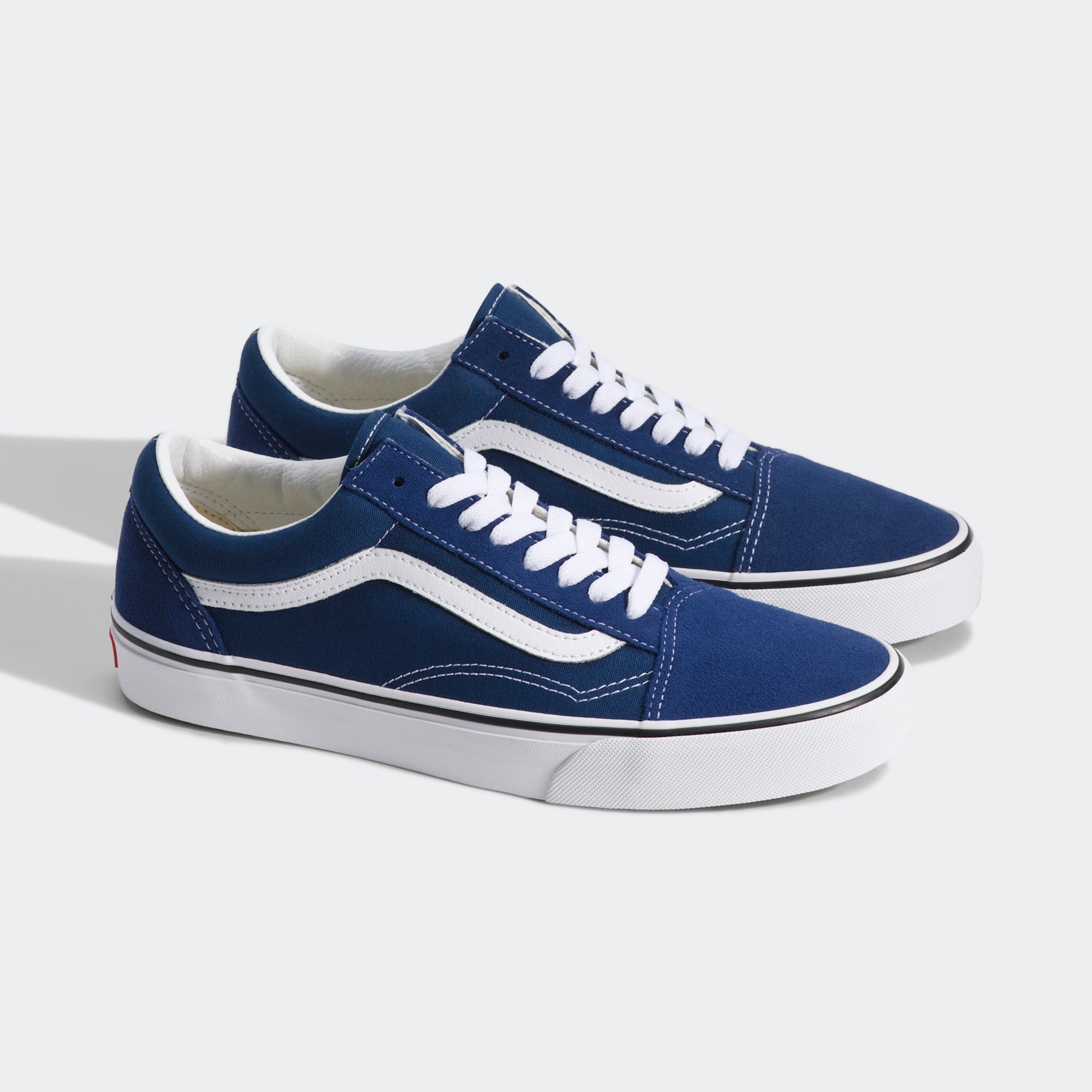 Men's Vans Old Skool Shoes Deep Indigo Blue