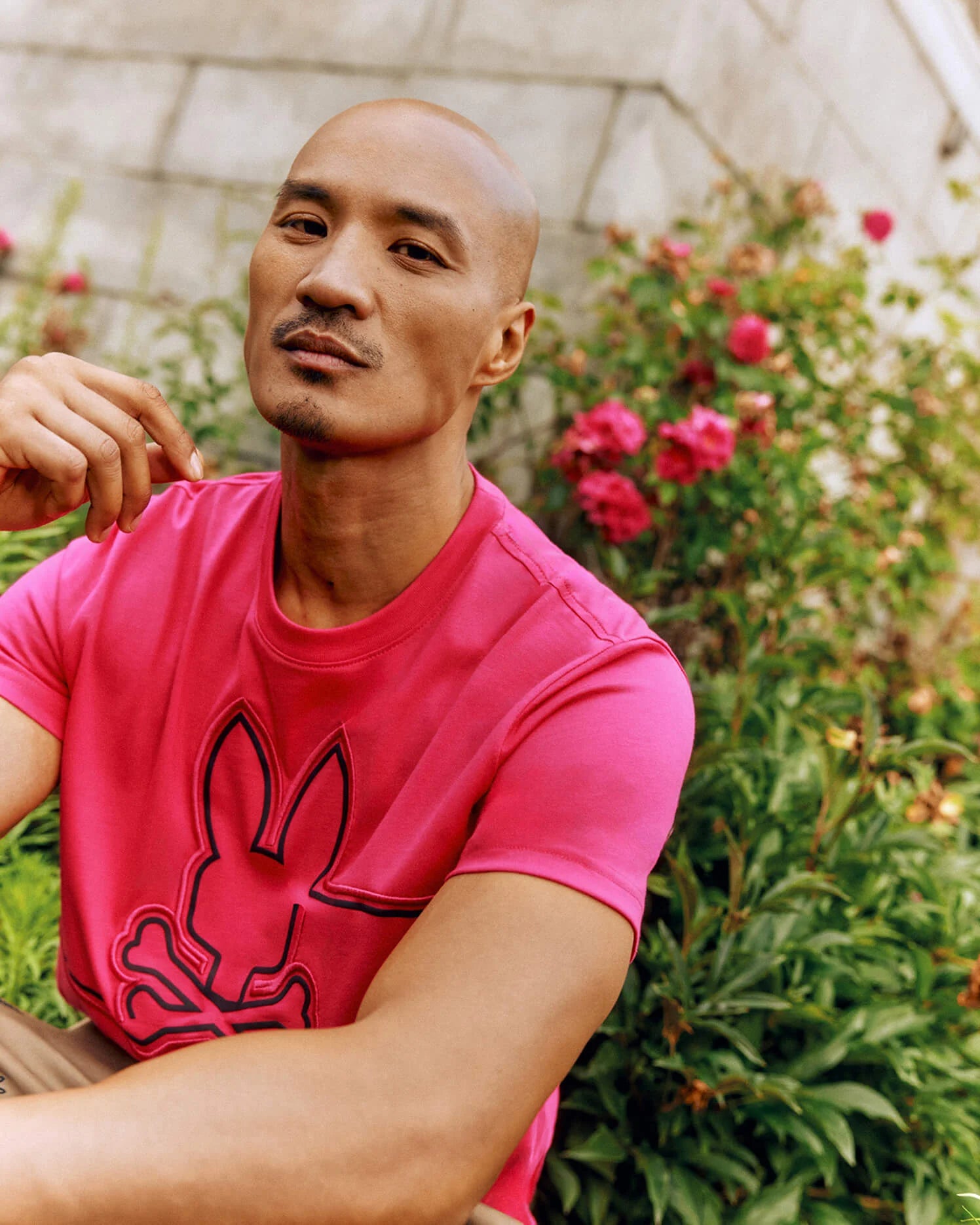 Psycho Bunny Chester Embroidered Graphic Tee | Chicago City Sports