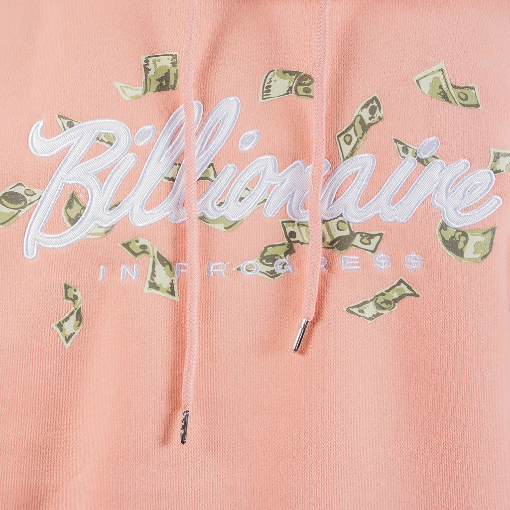 Men's TWO MILL TWENTY Billionaire Cash Money Hoodie Pink