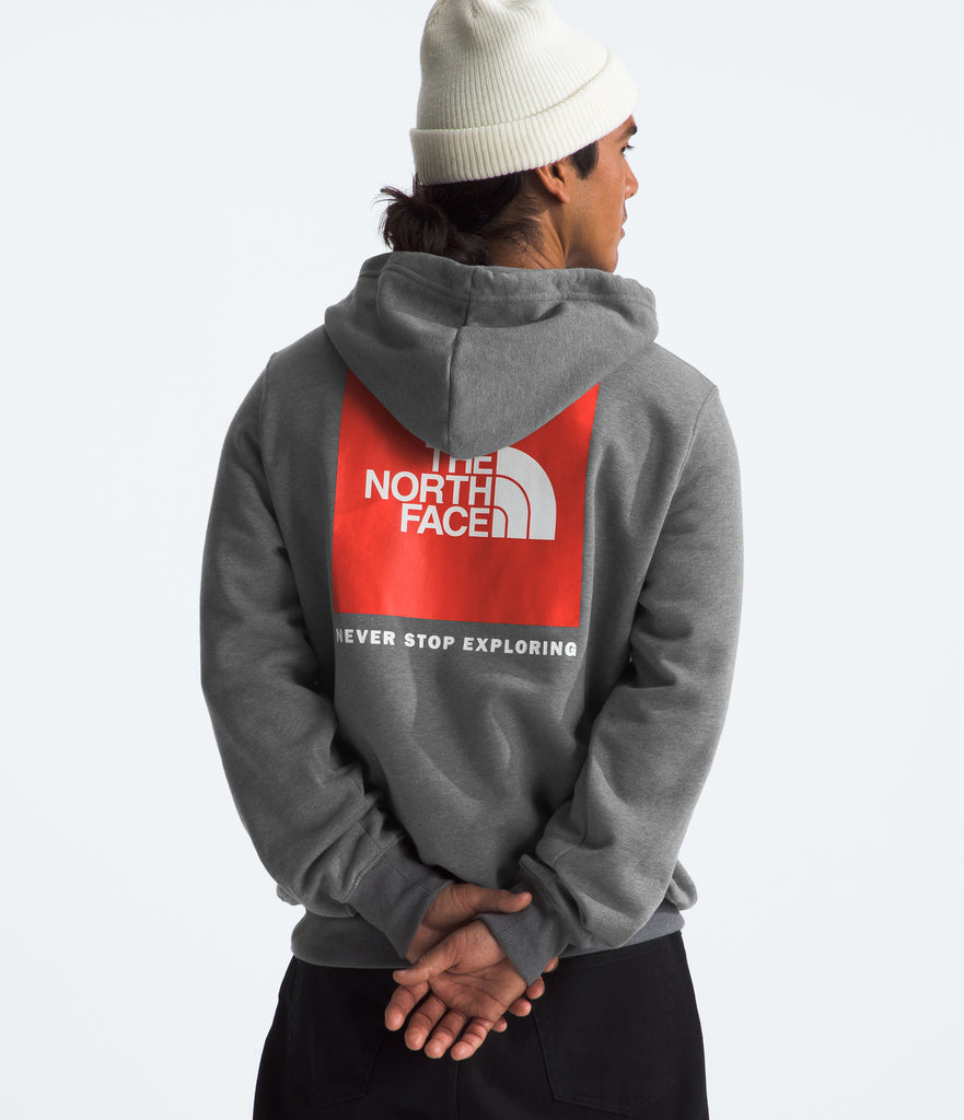 Men's The North Face Box NSE Pullover Hoodie Medium Grey Heather