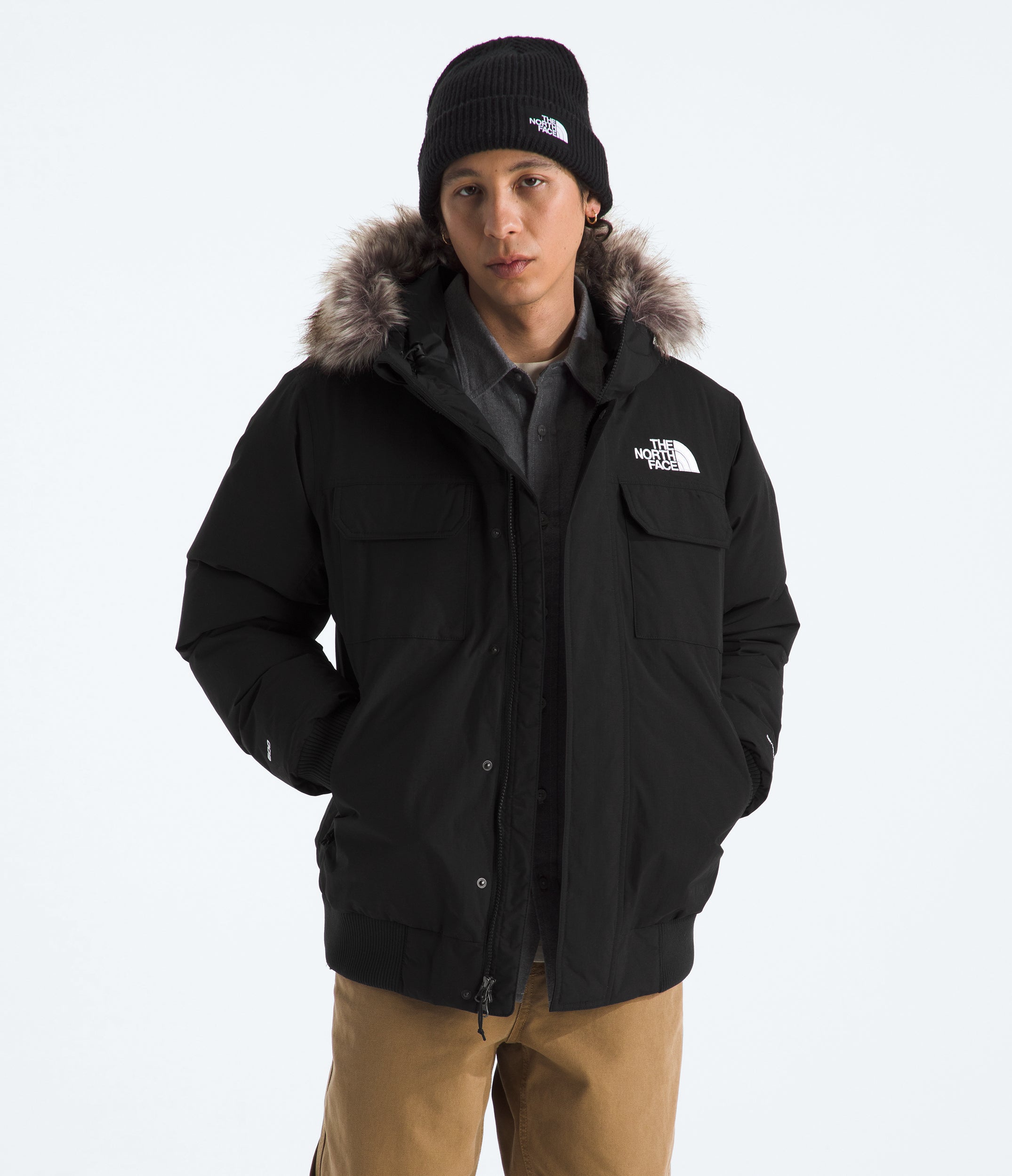 THE NORTH FACE / MCMURDO BOMBER//ダウンジャケット/3XL/ポリエステル/BLK/無地/NF0A5GD9 Men's The North Face McMurdo Bomber Black | Chicago City Sports