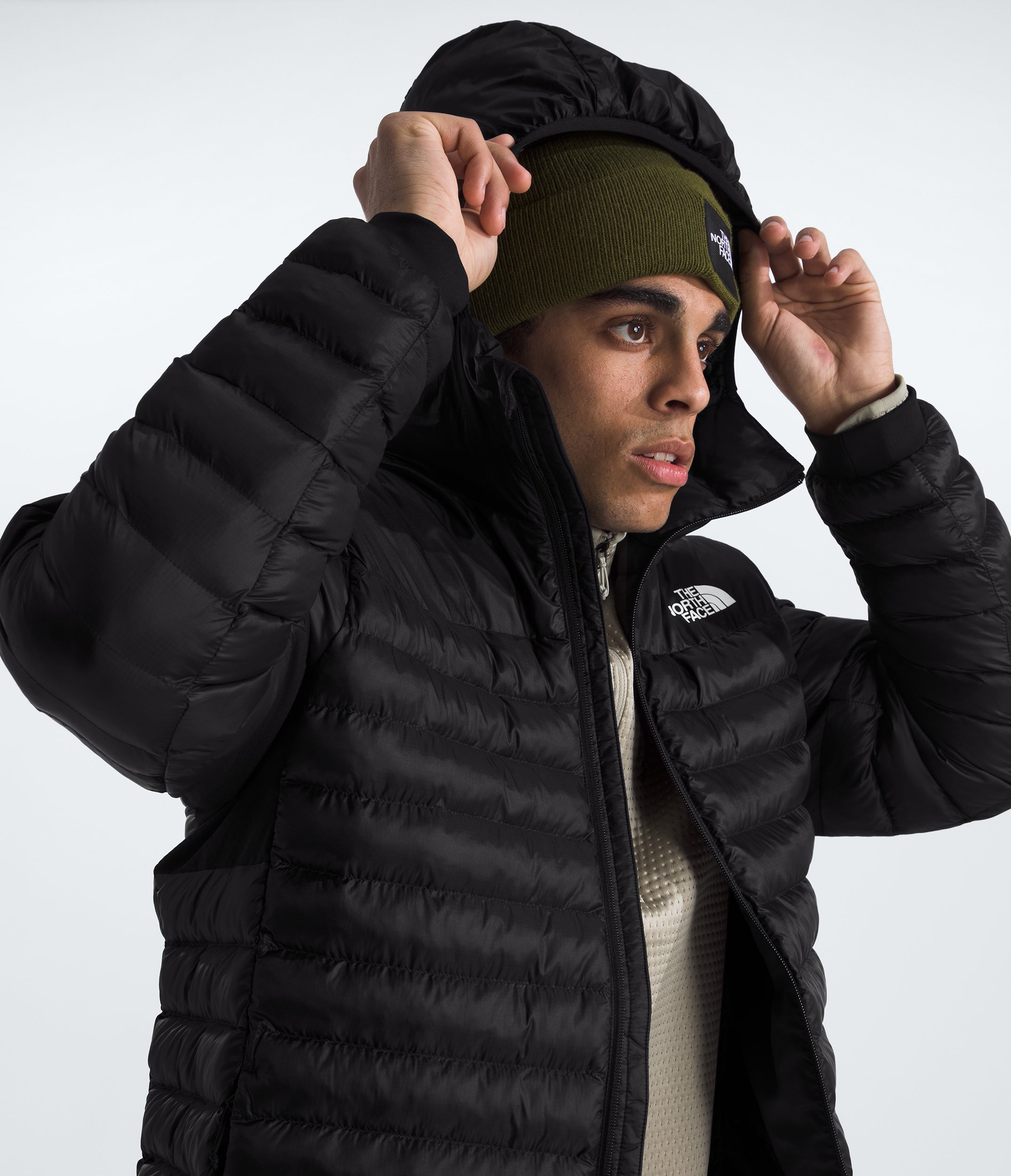 Men's The North Face Terra Peak Hoodie Jacket Black