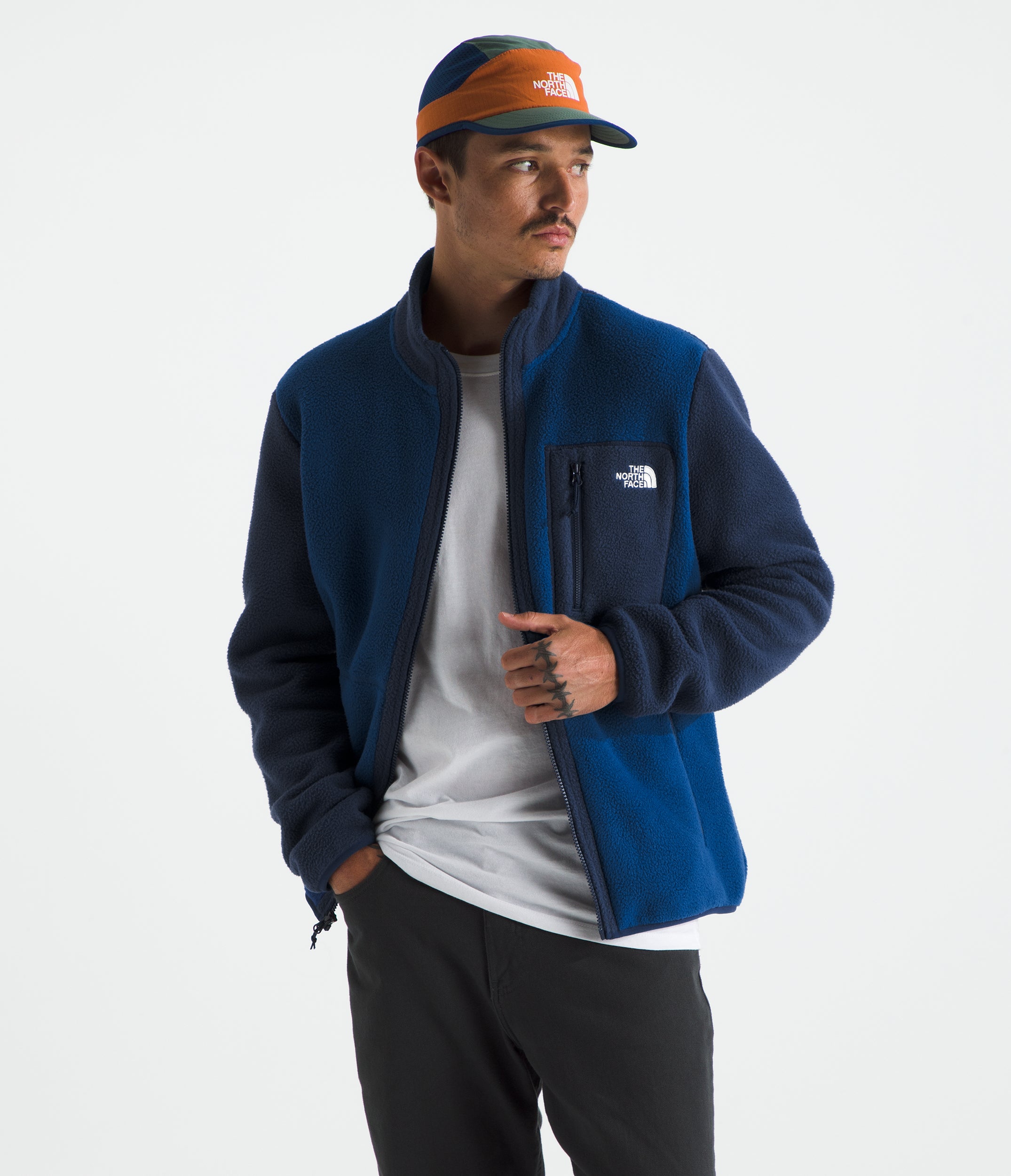 Mens The North Face Yumiori Full-Zip Estate Blue | Chicago City Sports