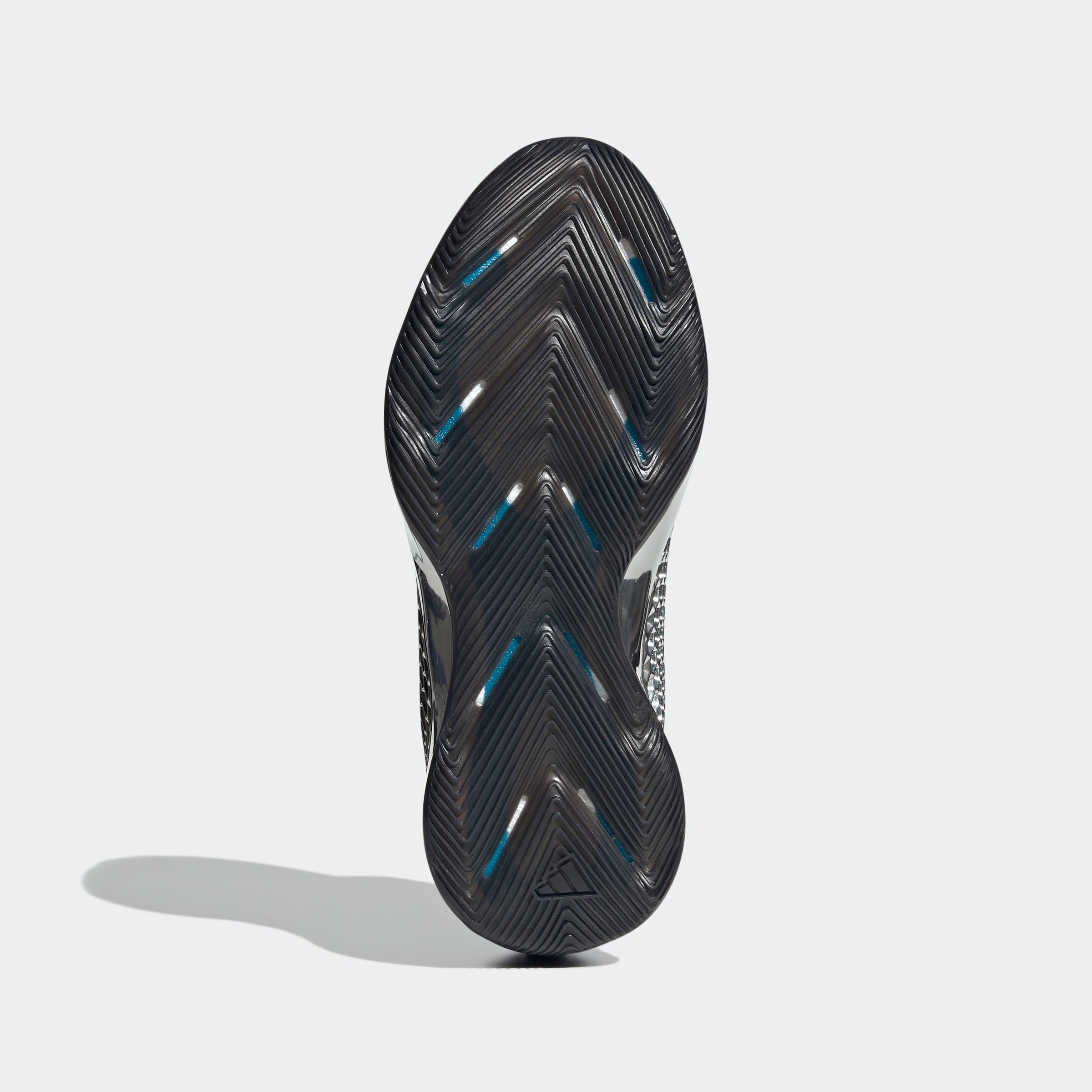 Men's adidas Basketball Anthony Edwards 1 Mid Shoes Core Black / Silver Metallic