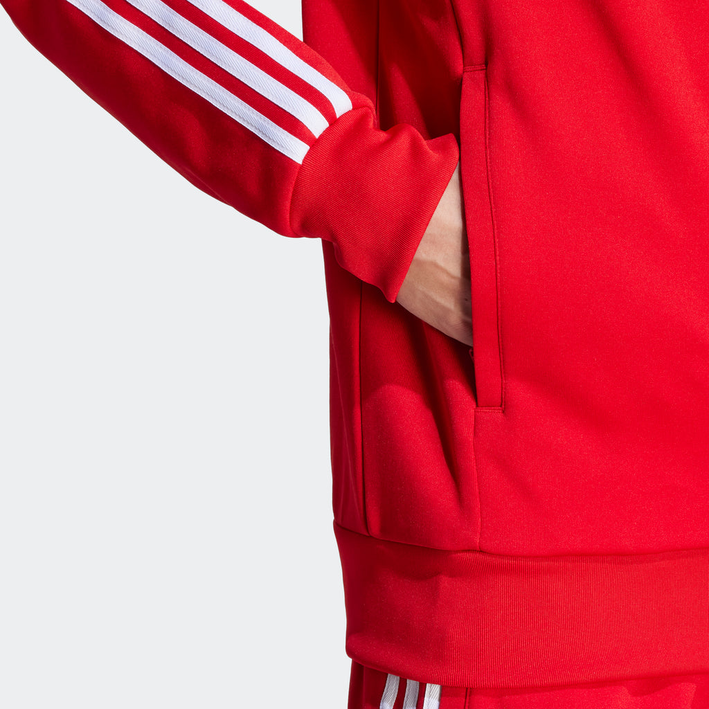 Men's adidas Originals Adicolor Classics SST Track Jacket Better Scarlet